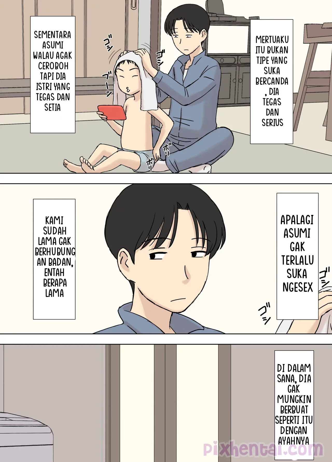 My Wife Still Bathes with Her Father : Istriku dan Ayah Mertua Mandi Bareng - Halaman 8