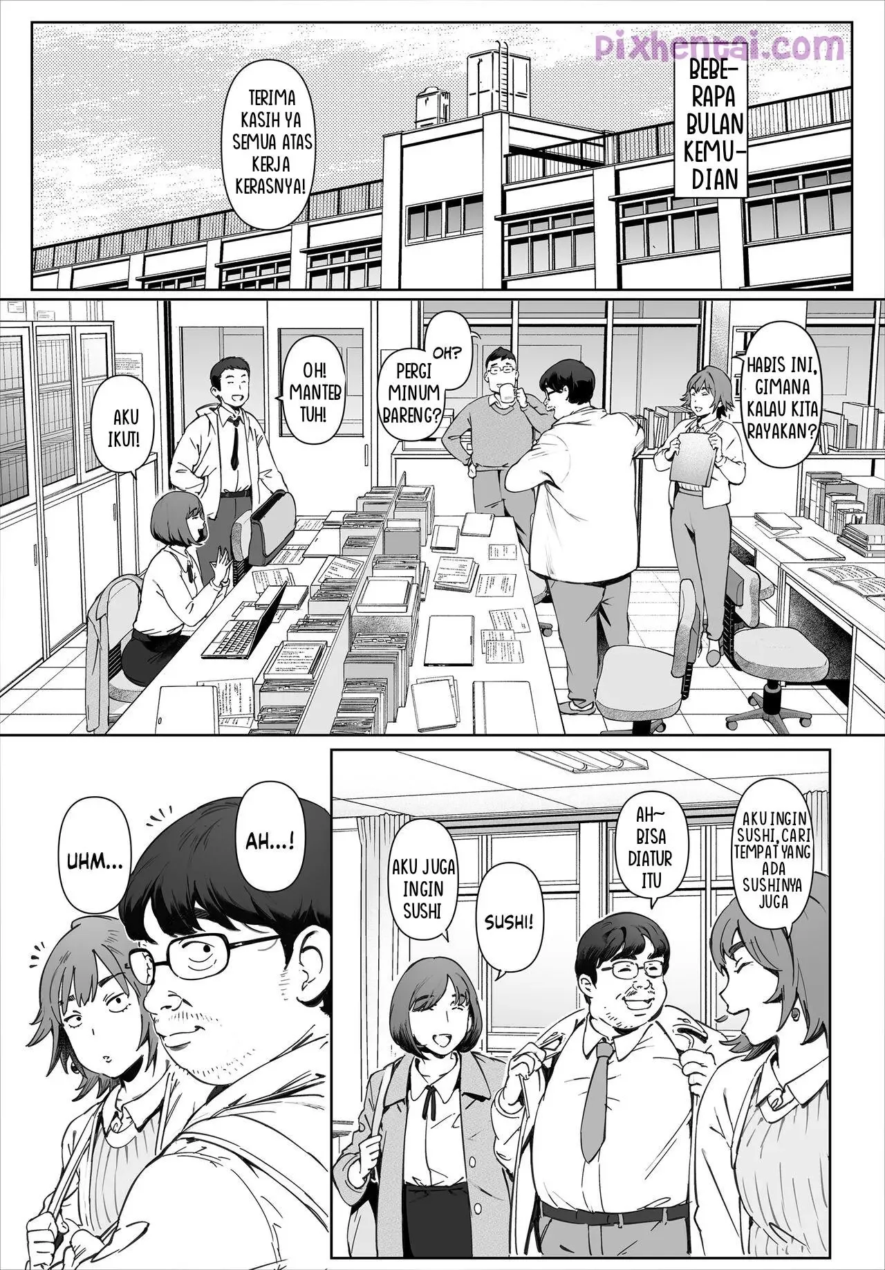 My Yoshikawa-sensei Does as I Say : Bu Guru Bohay Budak Seks Murid - Halaman 24