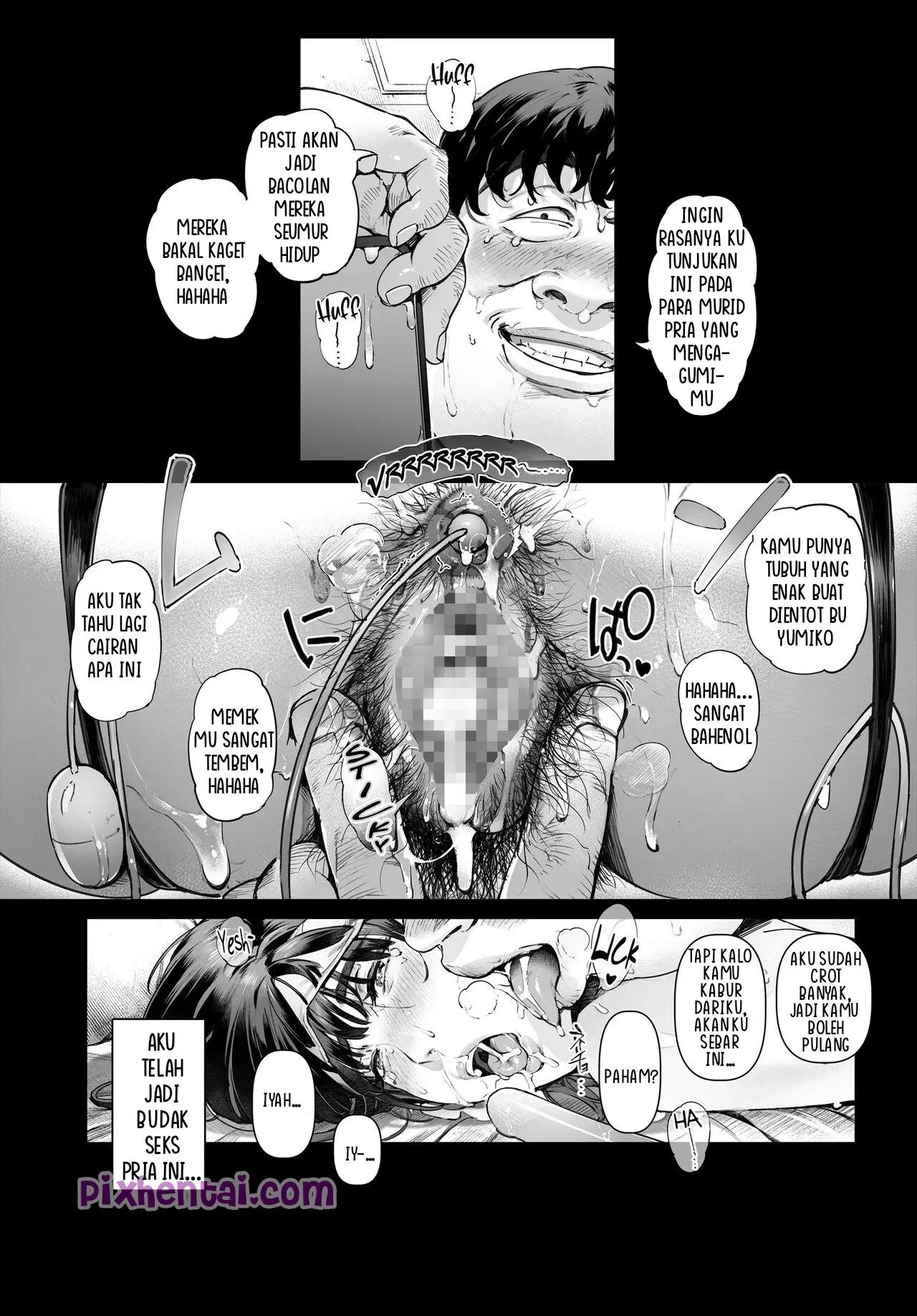 My Yoshikawa-sensei Does as I Say : Bu Guru Bohay Budak Seks Murid - Halaman 44