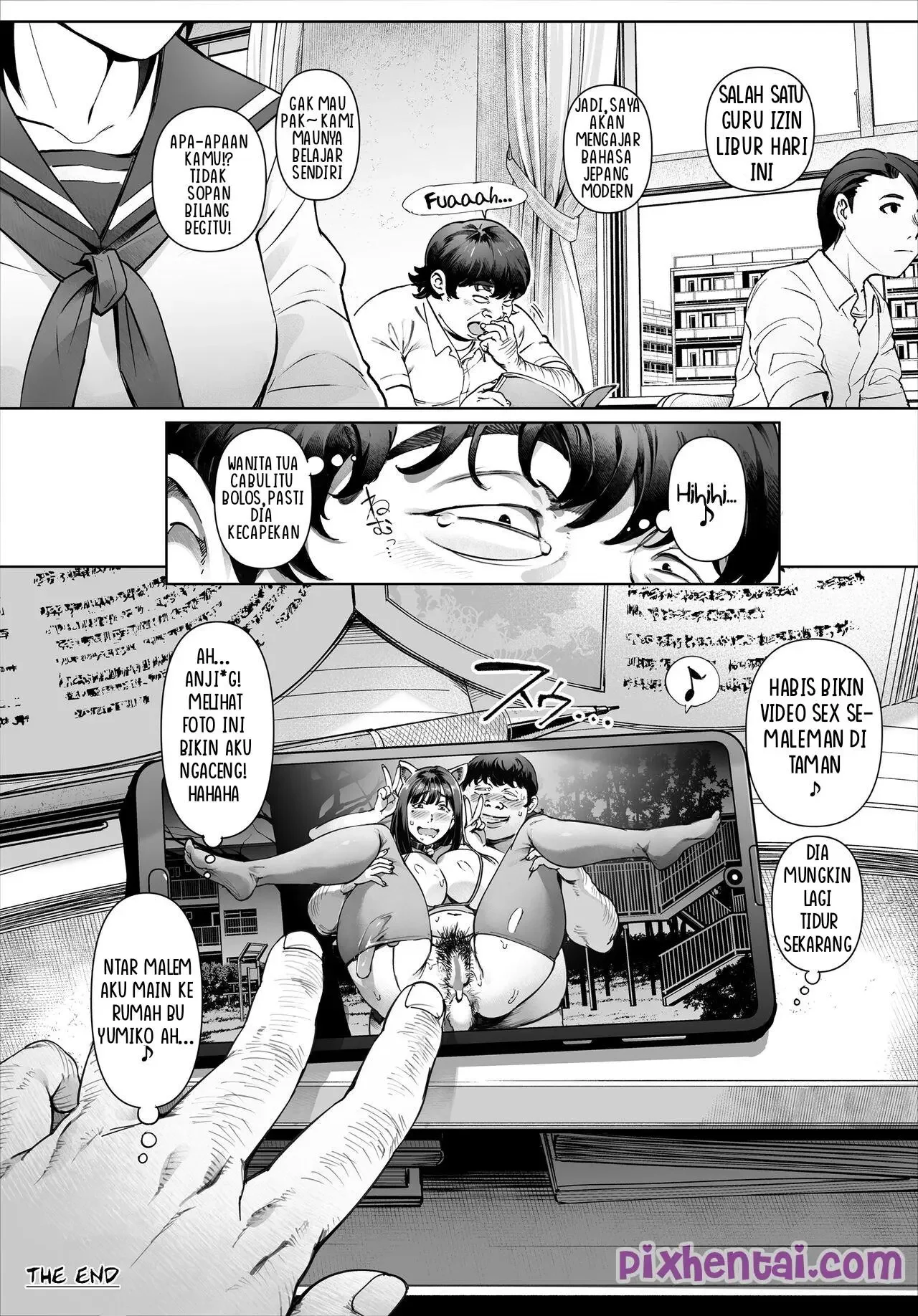 My Yoshikawa-sensei Does as I Say : Bu Guru Bohay Budak Seks Murid - Halaman 48