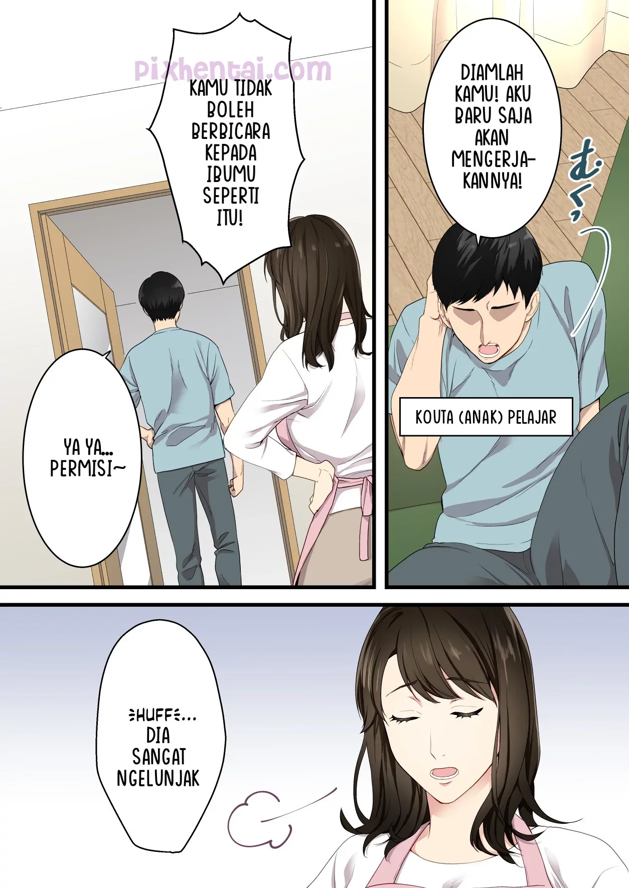 Naka no Warukatta Haha to Musuko ga Amaama Couple ni Naru made - Halaman 2