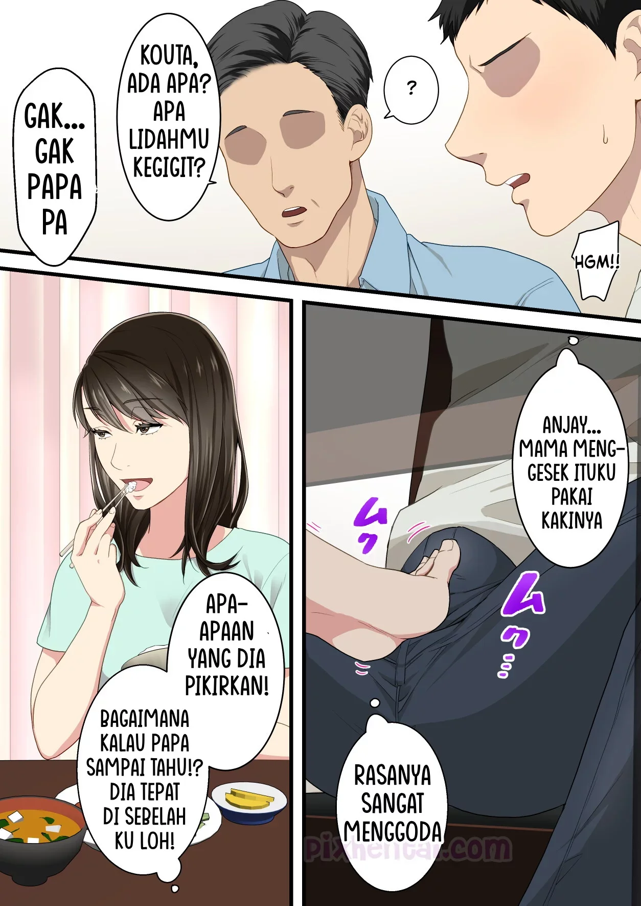 Naka no Warukatta Haha to Musuko ga Amaama Couple ni Naru made - Halaman 45