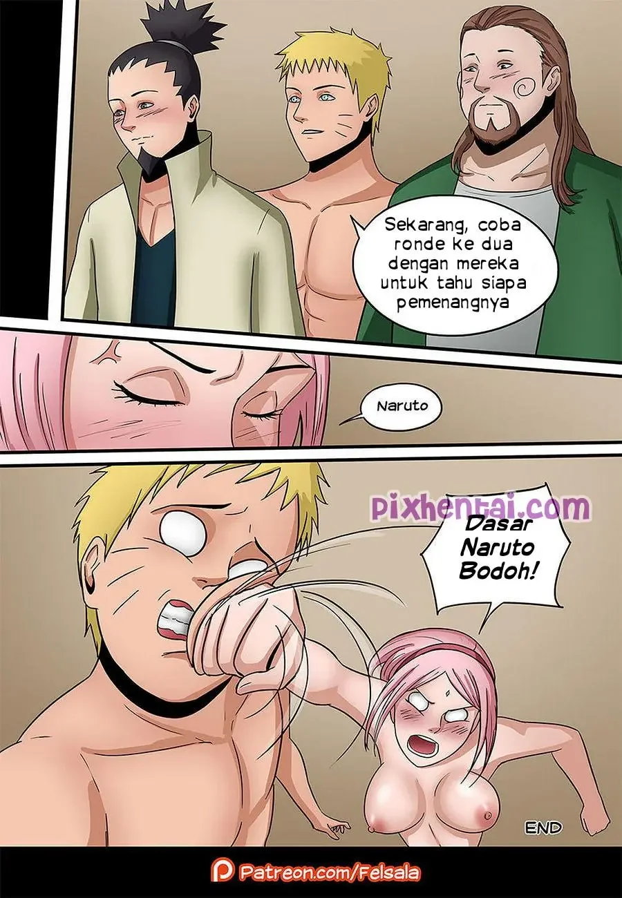 [Naruto] Adu Kenikmatan Sakura dan Hinata - Halaman 11