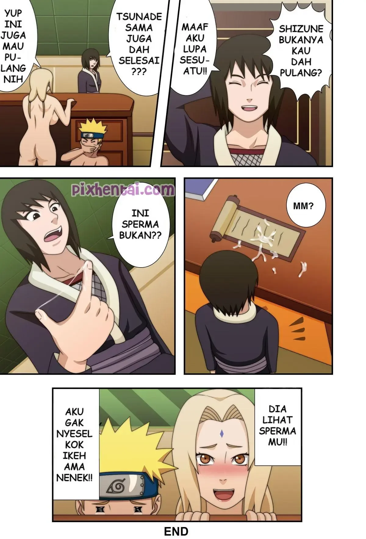 Naruto and Tsunade Sex in the Office of Hokage - Halaman 41