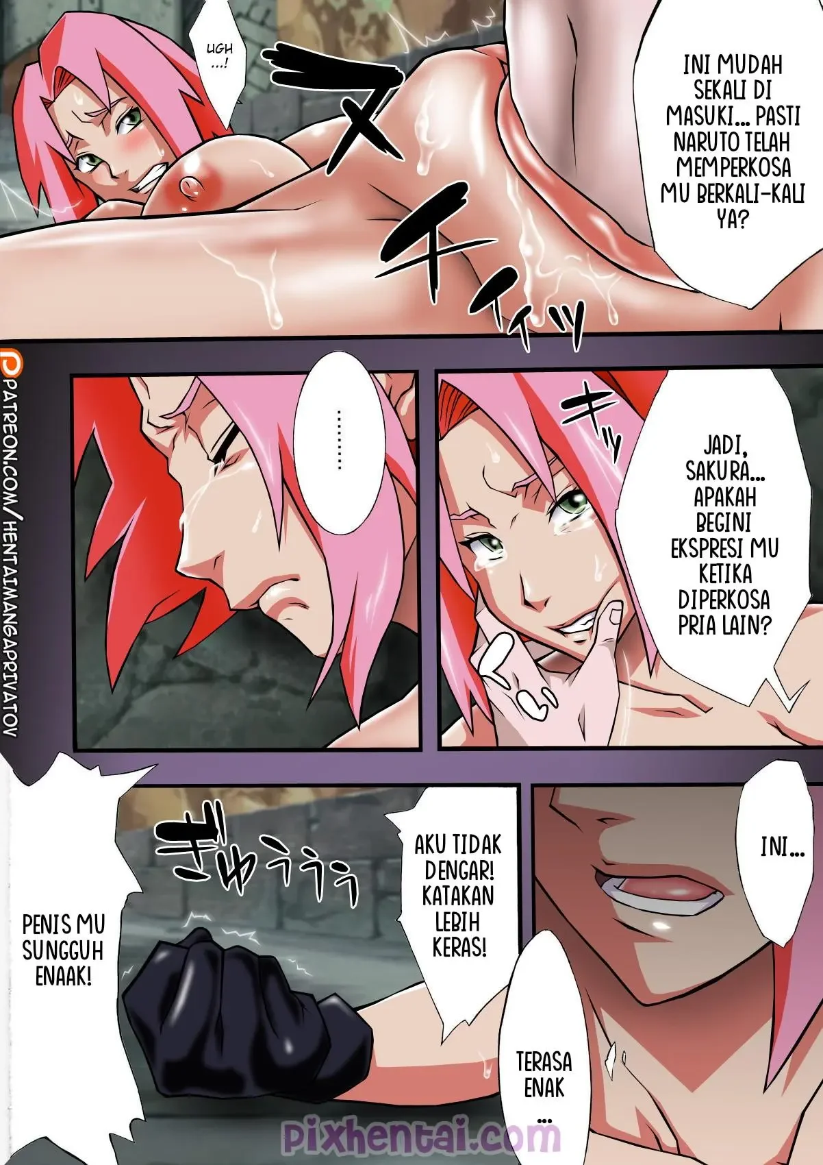 NARUTO : Sakura Rela Dientot Sasuke - Halaman 14