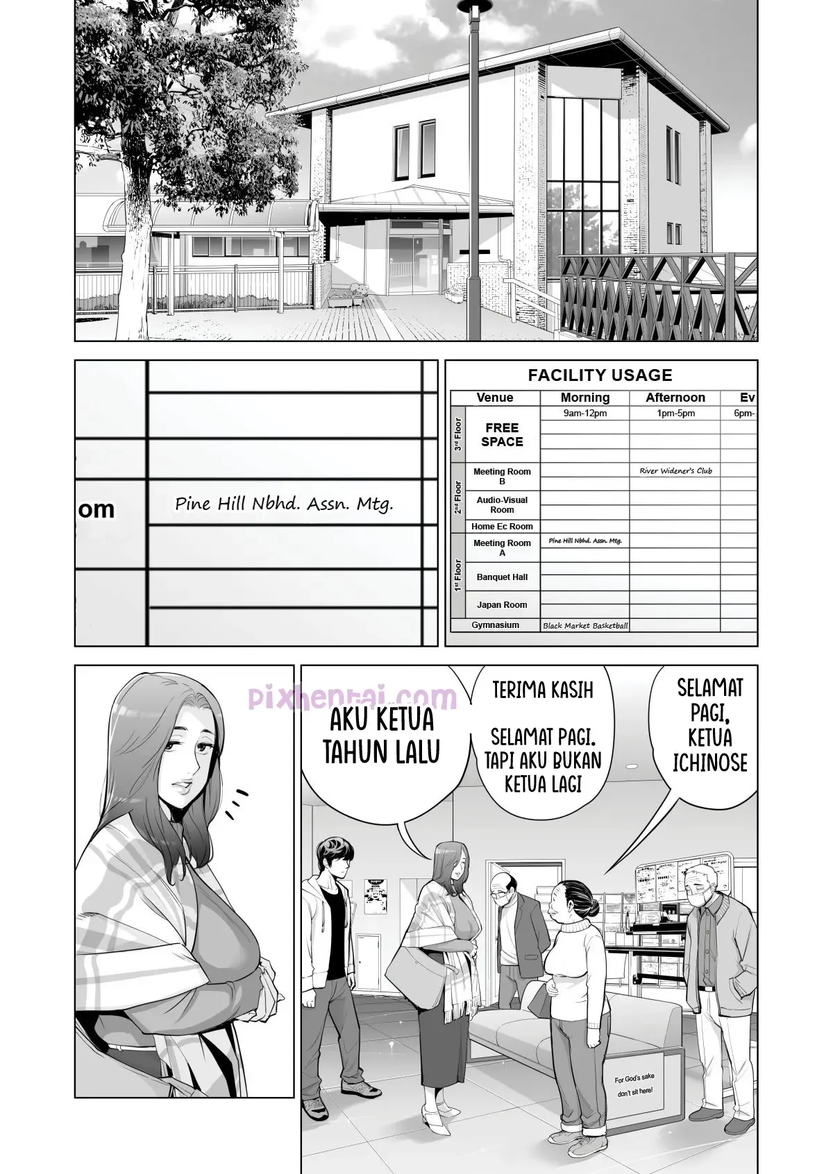 Neighborhood Associations : Milf Cantik dari Lingkungan sekitar sangat Menggoda - Halaman 9