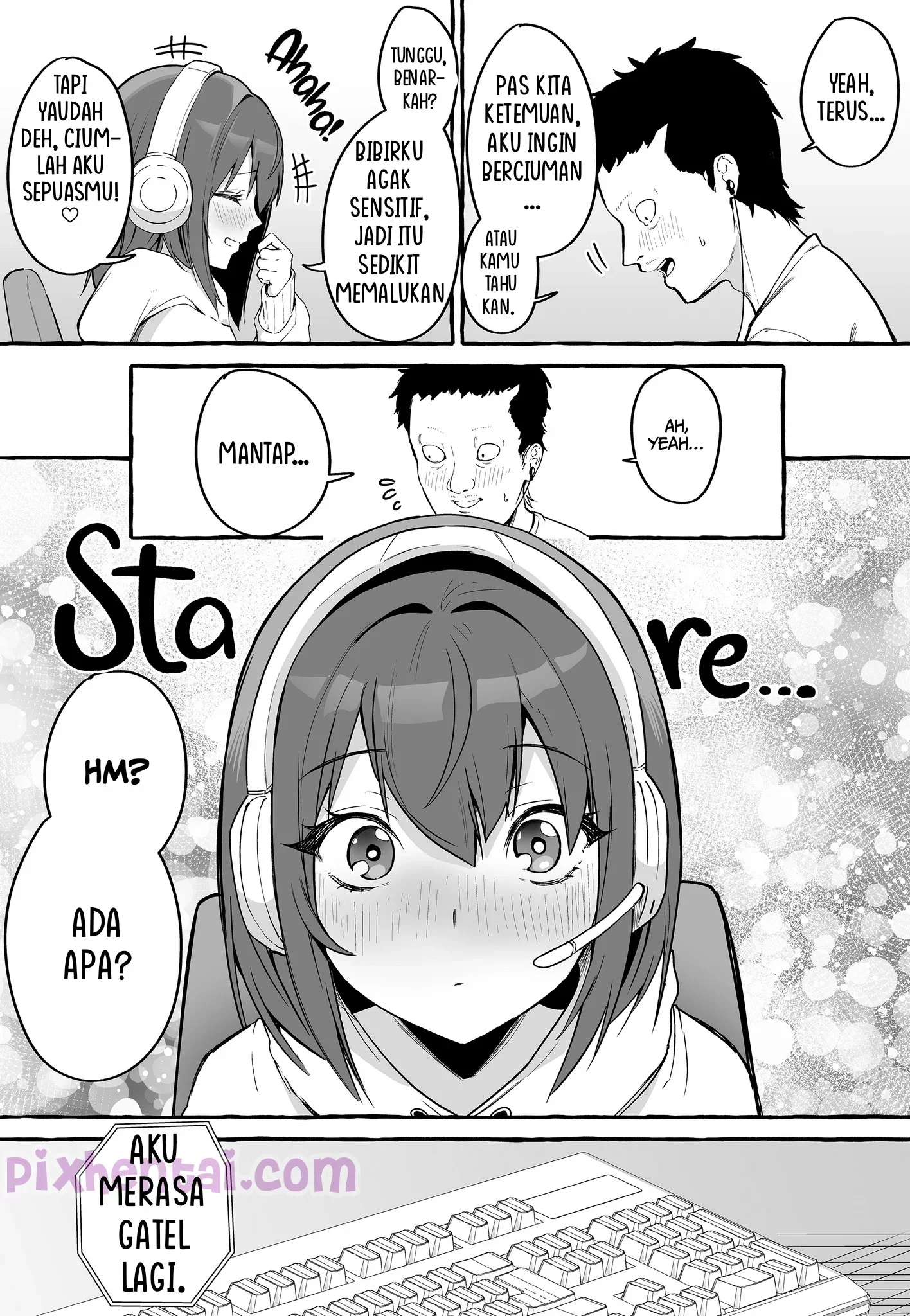 Net de Deatta Kyonyu Kanojo to Attara Shiboritoraremakutta Hanashi - Halaman 13