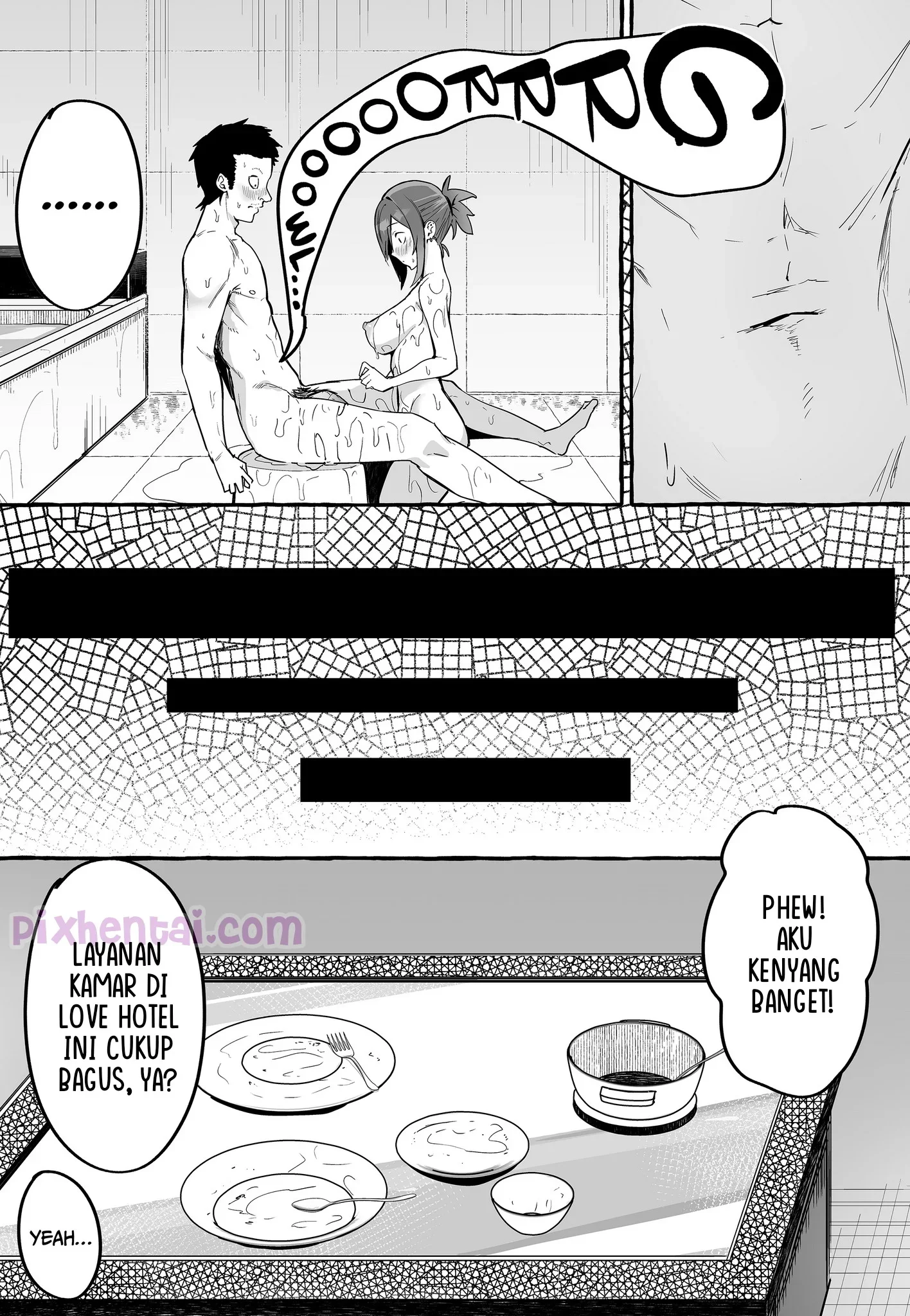 Net de Deatta Kyonyu Kanojo to Attara Shiboritoraremakutta Hanashi - Halaman 36