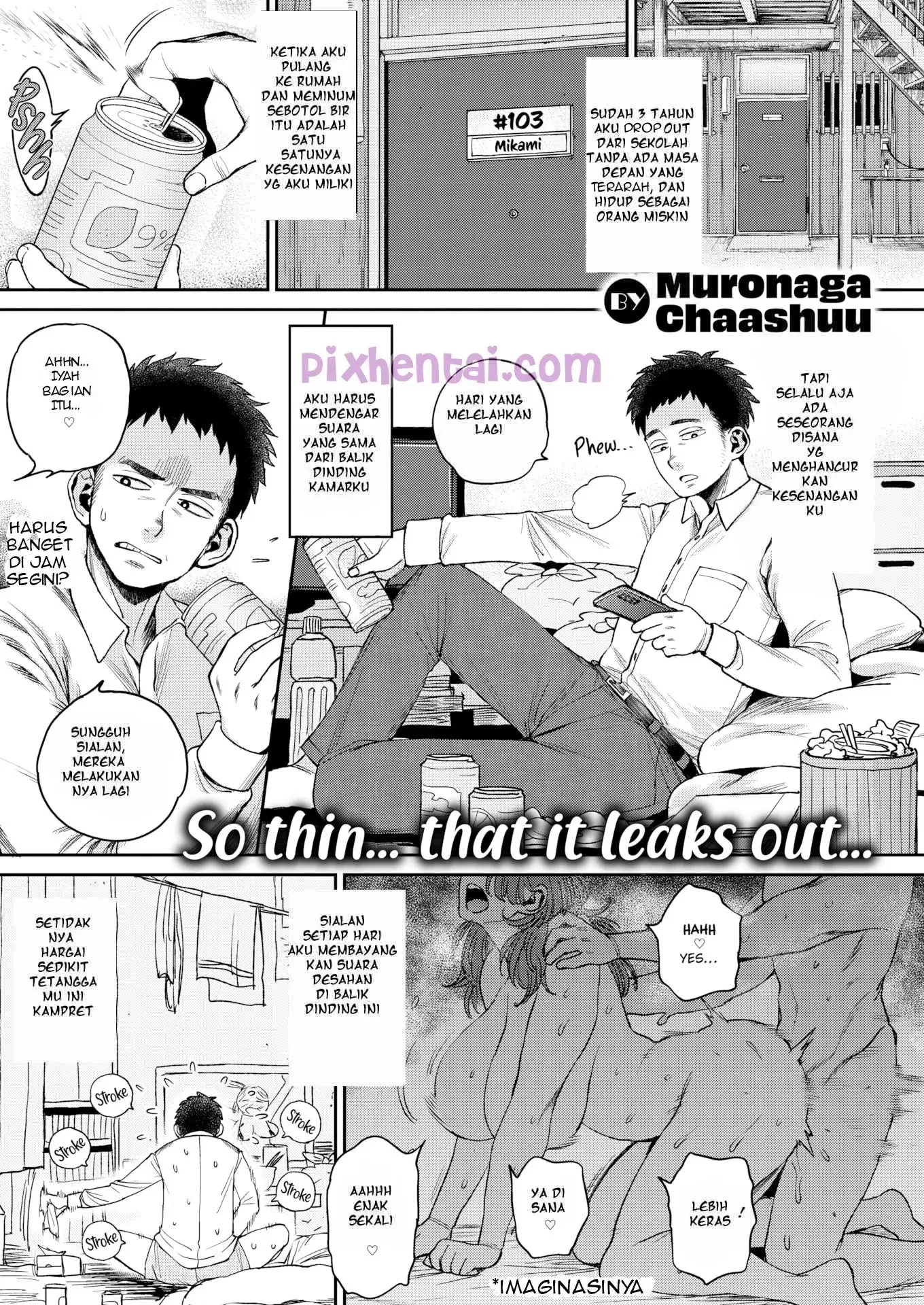 Next-Door Neighbor : Tetangga Sebelah Suka Mendesah - Halaman 1