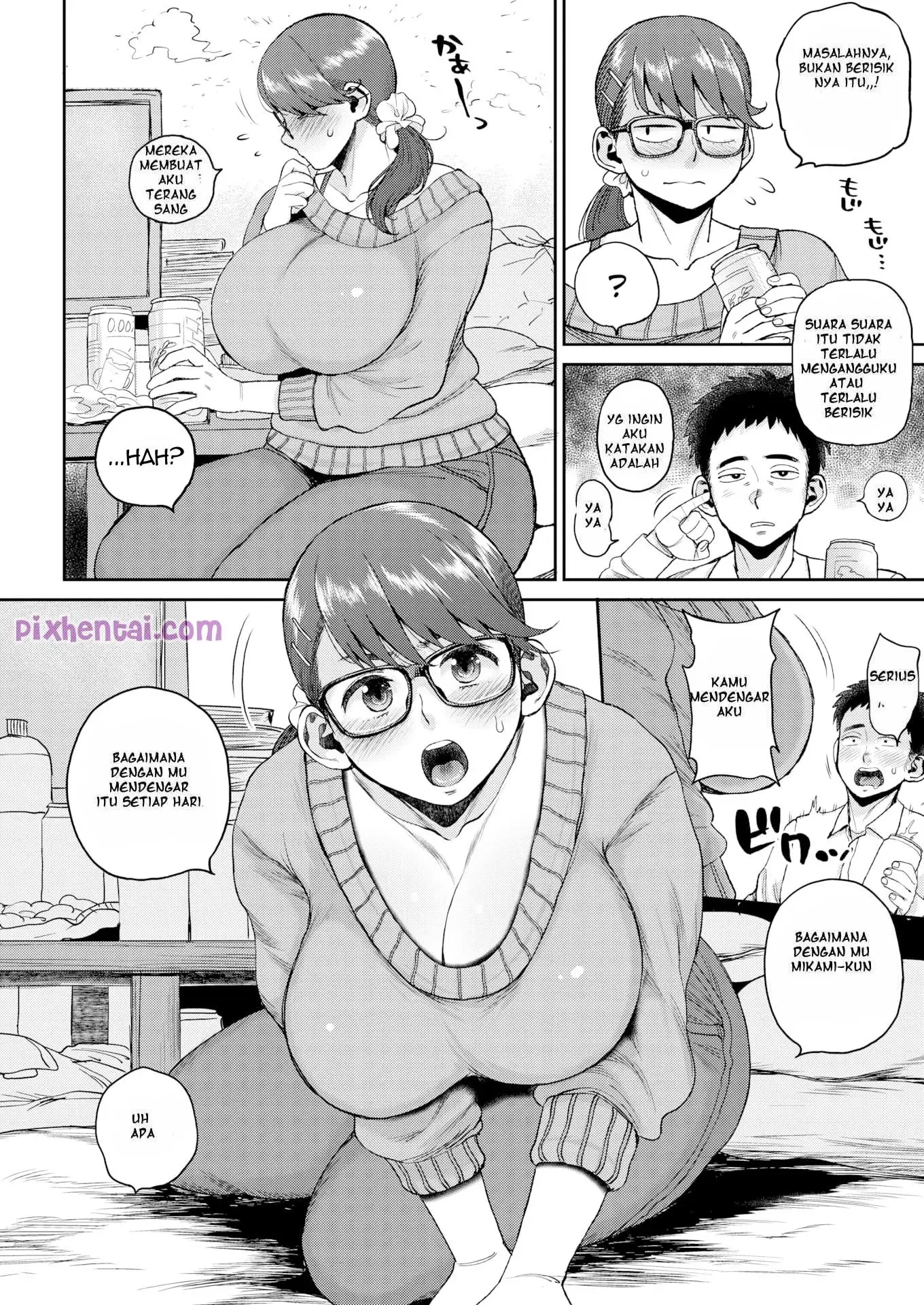 Next-Door Neighbor : Tetangga Sebelah Suka Mendesah - Halaman 4