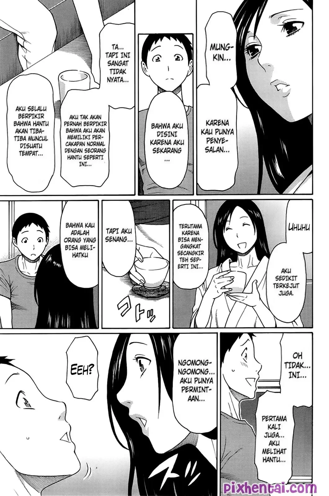 Ngentot dengan Hantu Cantik - Halaman 9