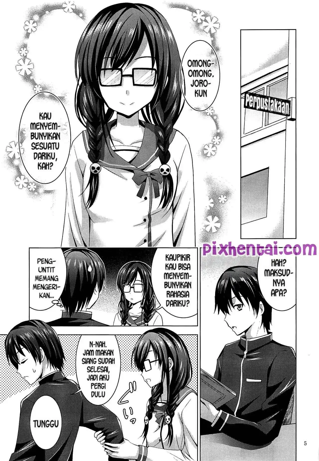 Ngentot di Ruang Perpustakaan - Halaman 4