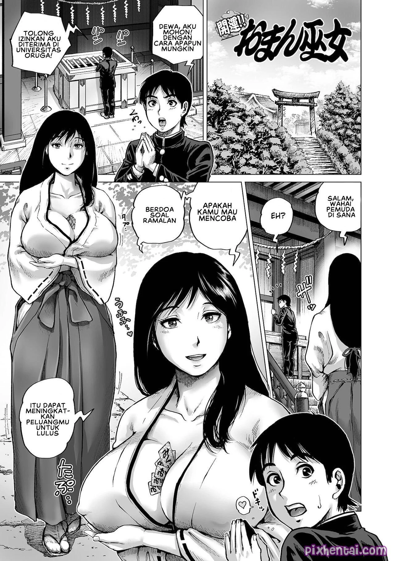 Ngentot Gadis Kuil Cantik untuk Membuang Sial - Halaman 1