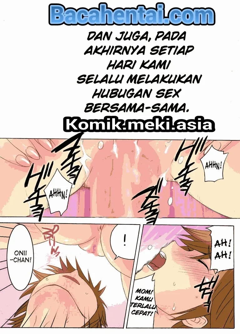 Ngentot Memek Mama, Mbak dan Adik - Halaman 15