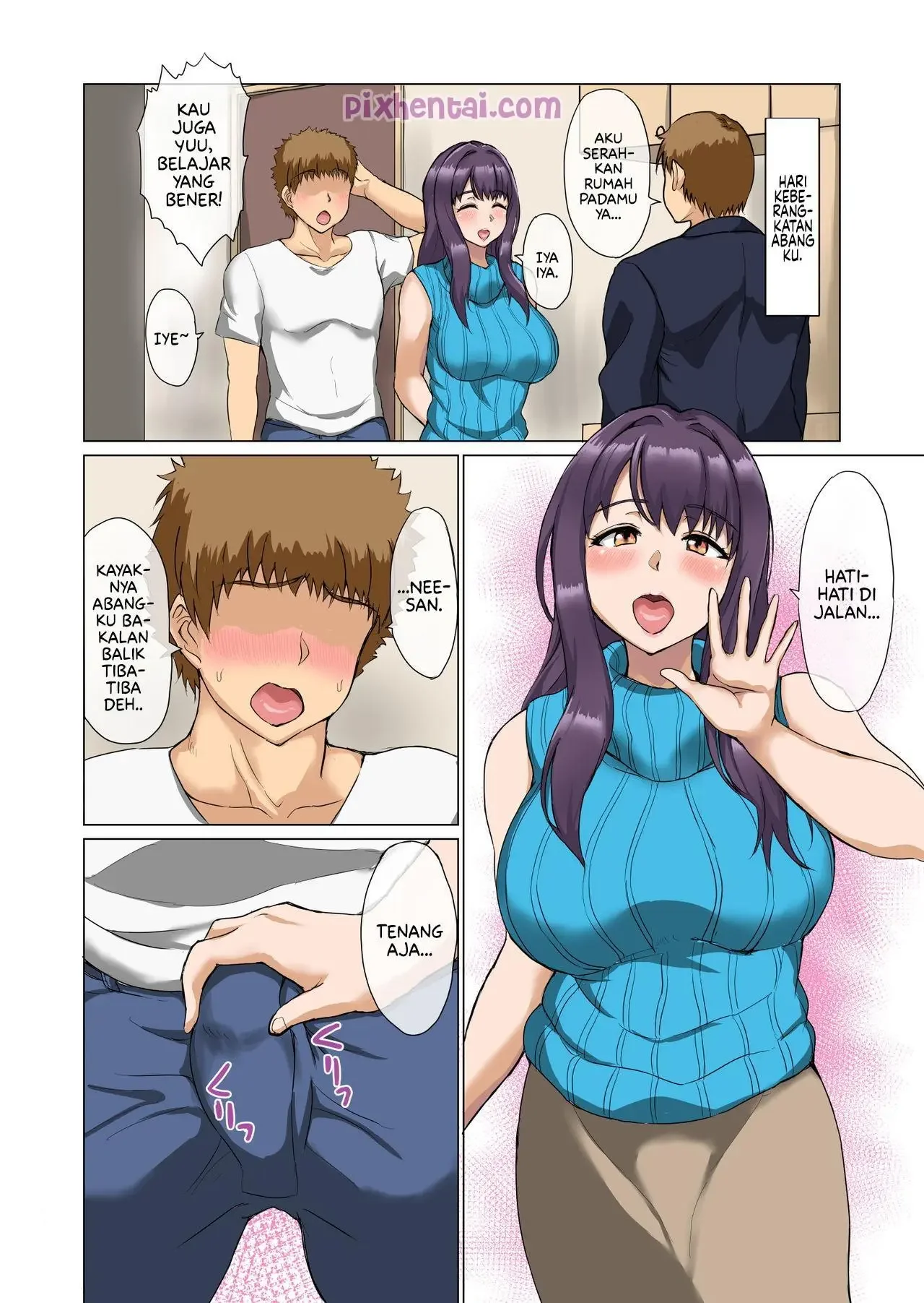 Ngentotin Istri Abangku tanpa Sepengetahuannya - Halaman 16