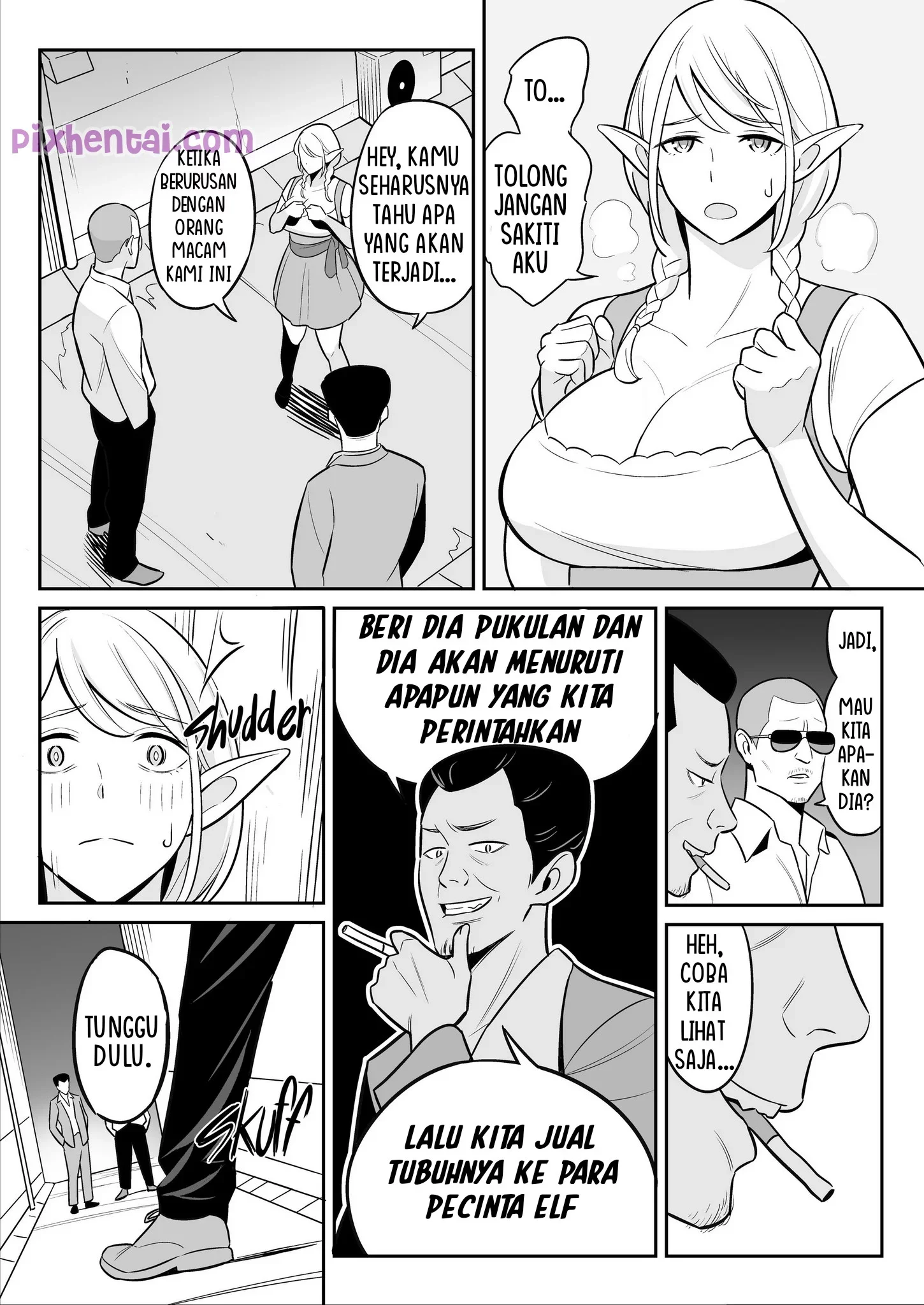 Oba Wa Elf Un Juunen Gobusata Houman Body No Bouhatsu - Halaman 2