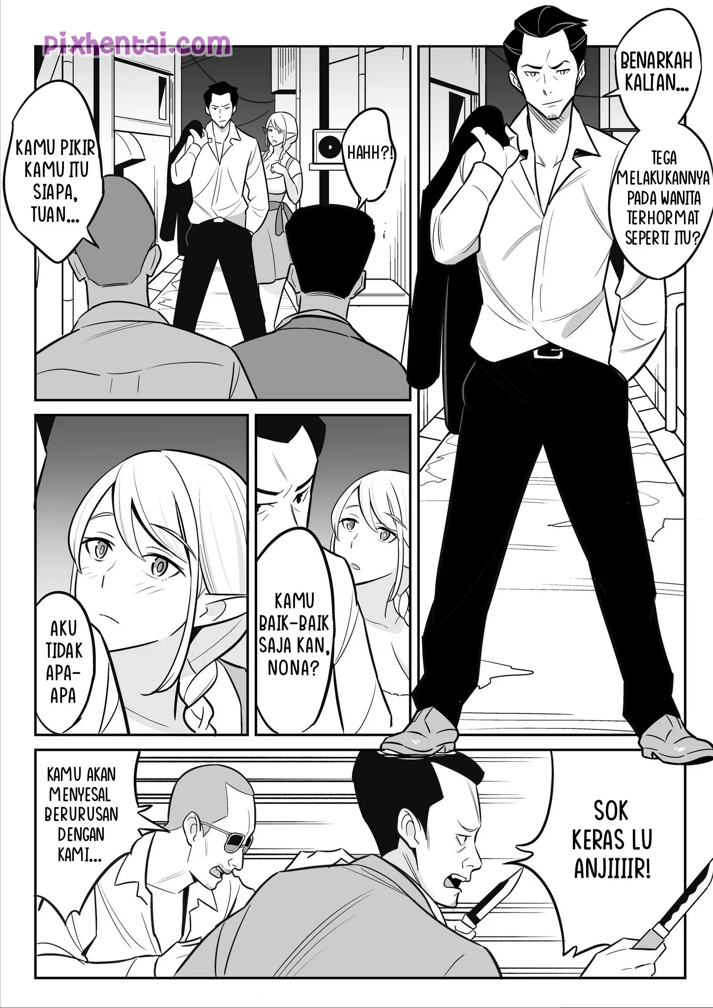 Oba Wa Elf Un Juunen Gobusata Houman Body No Bouhatsu - Halaman 3