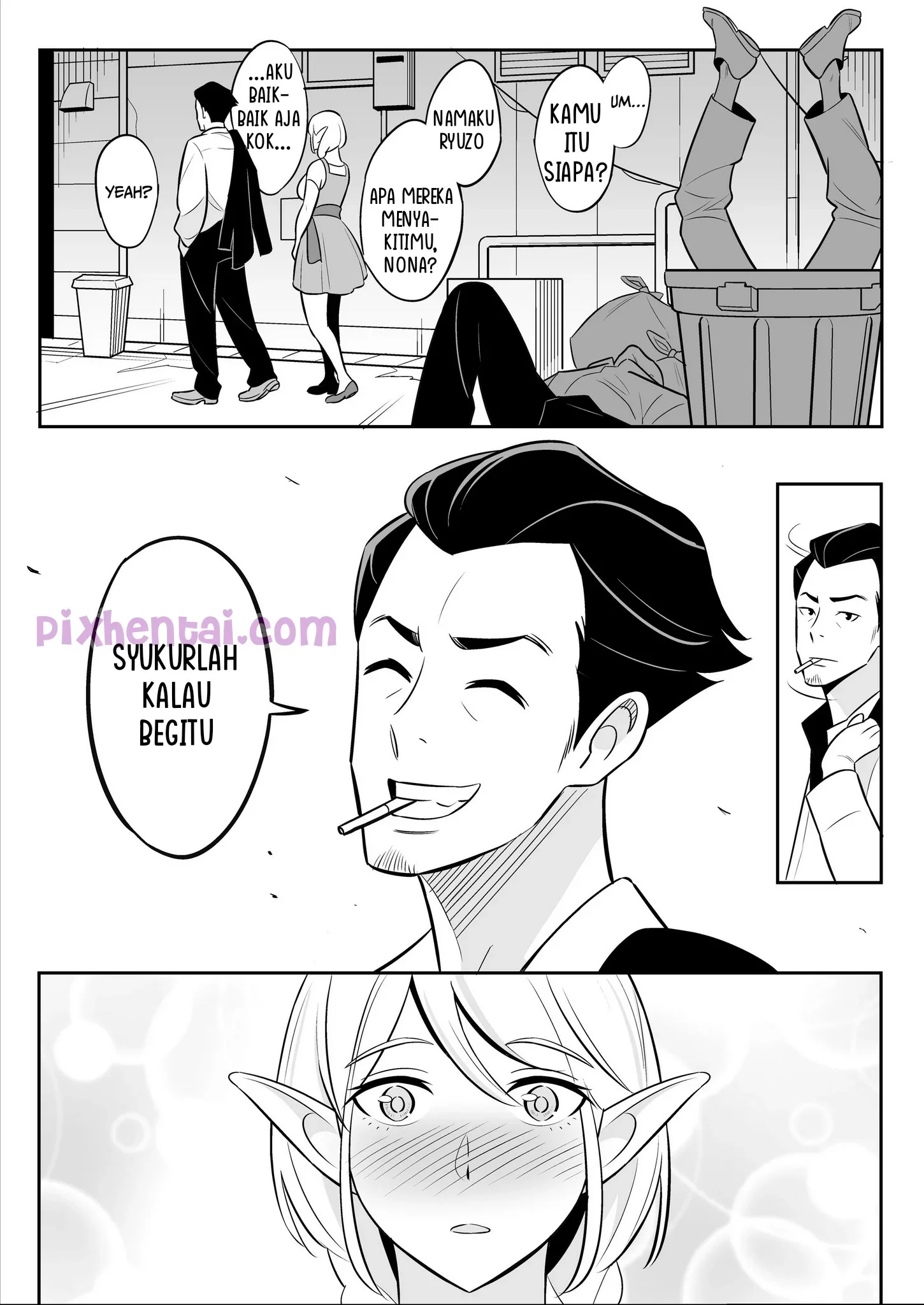 Oba Wa Elf Un Juunen Gobusata Houman Body No Bouhatsu - Halaman 4