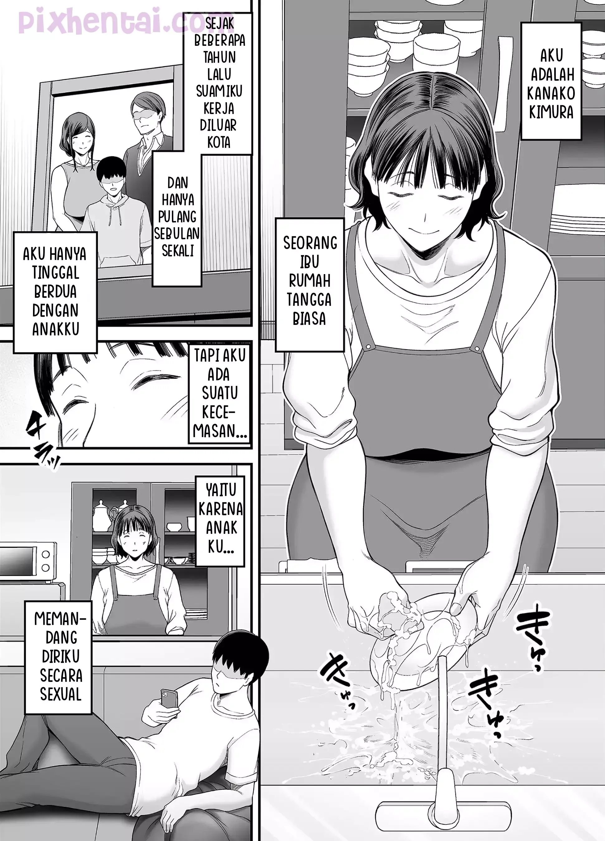 Okaa-san Boku no Koto Sasotterun Daro? - Halaman 1