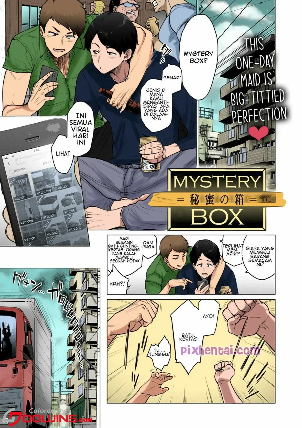 Order Mystery Box berisi Maid Montok - Halaman 1