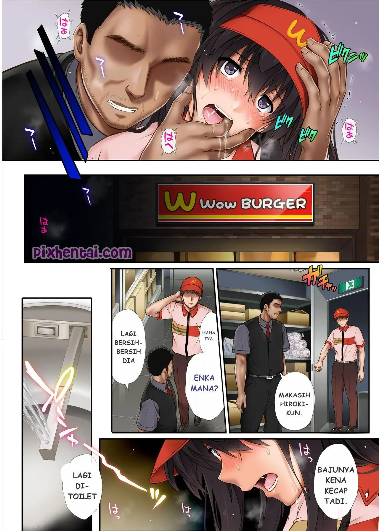 Pegawai Restoran Seksi dipaksa Mesum Bossnya - Halaman 19