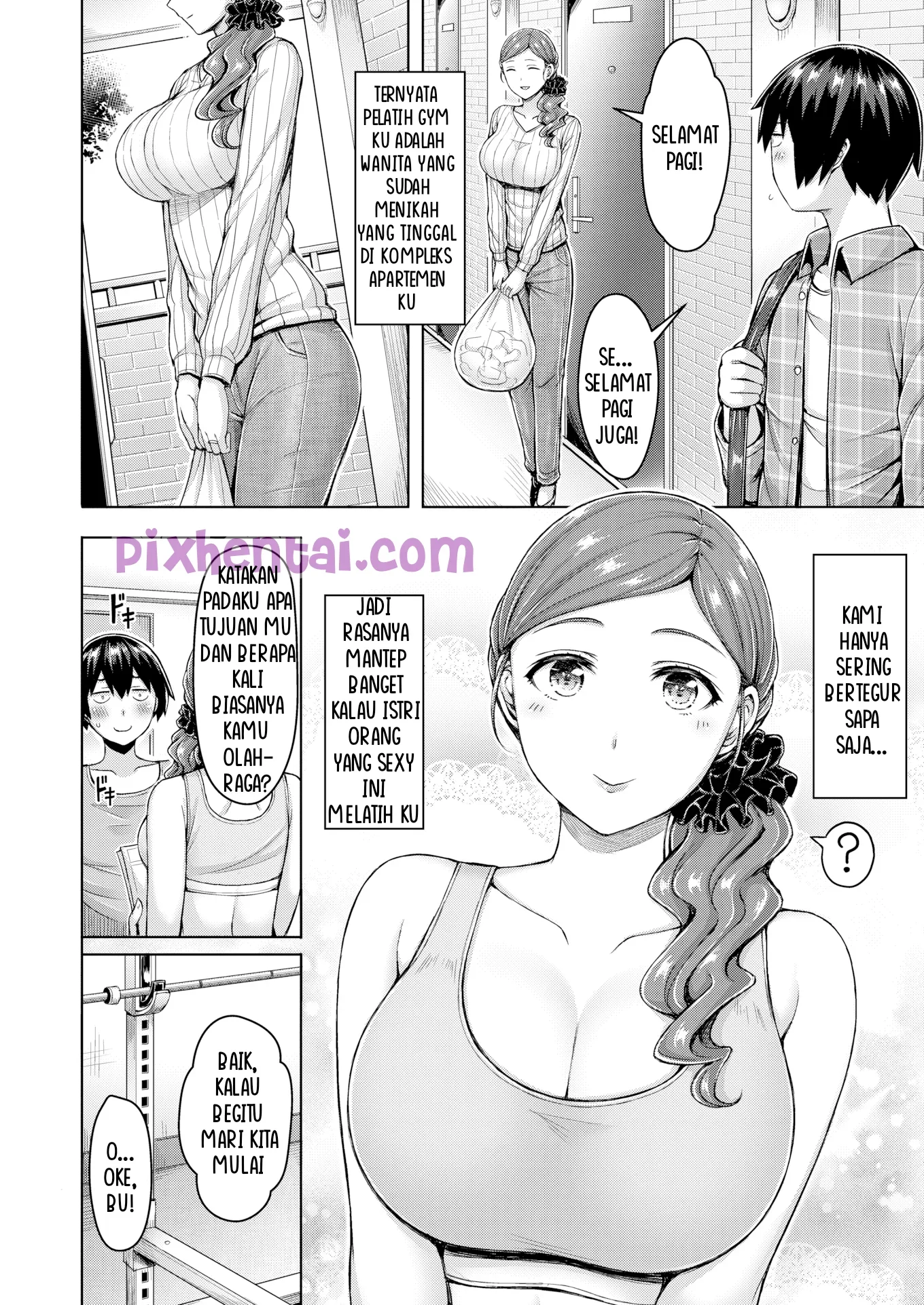 Perfect Body : Tergoda Pelatih Gym Sexy - Halaman 2