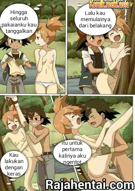 Pokemon – Misty dan Ash Ngeseks di Hutan - Halaman 17