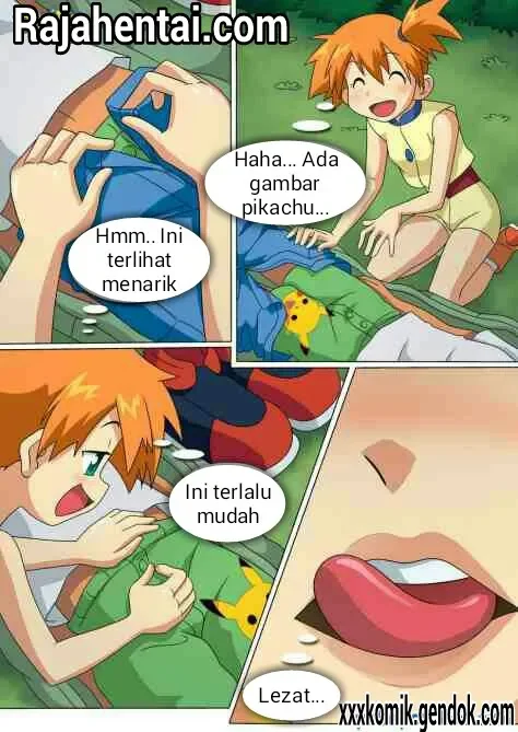 Pokemon – Misty dan Ash Ngeseks di Hutan - Halaman 7