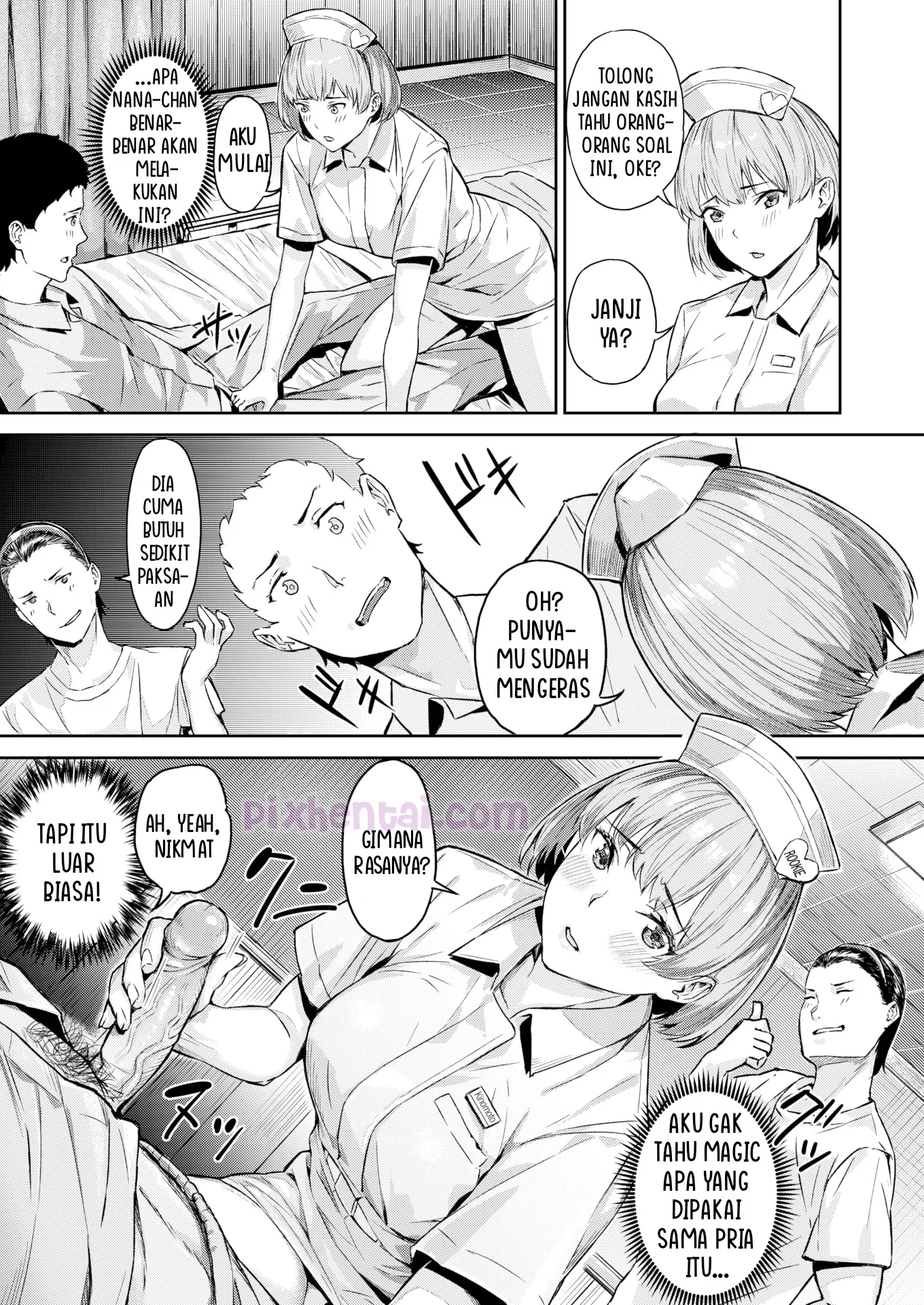 Pretty Erotic Nurse - Halaman 9