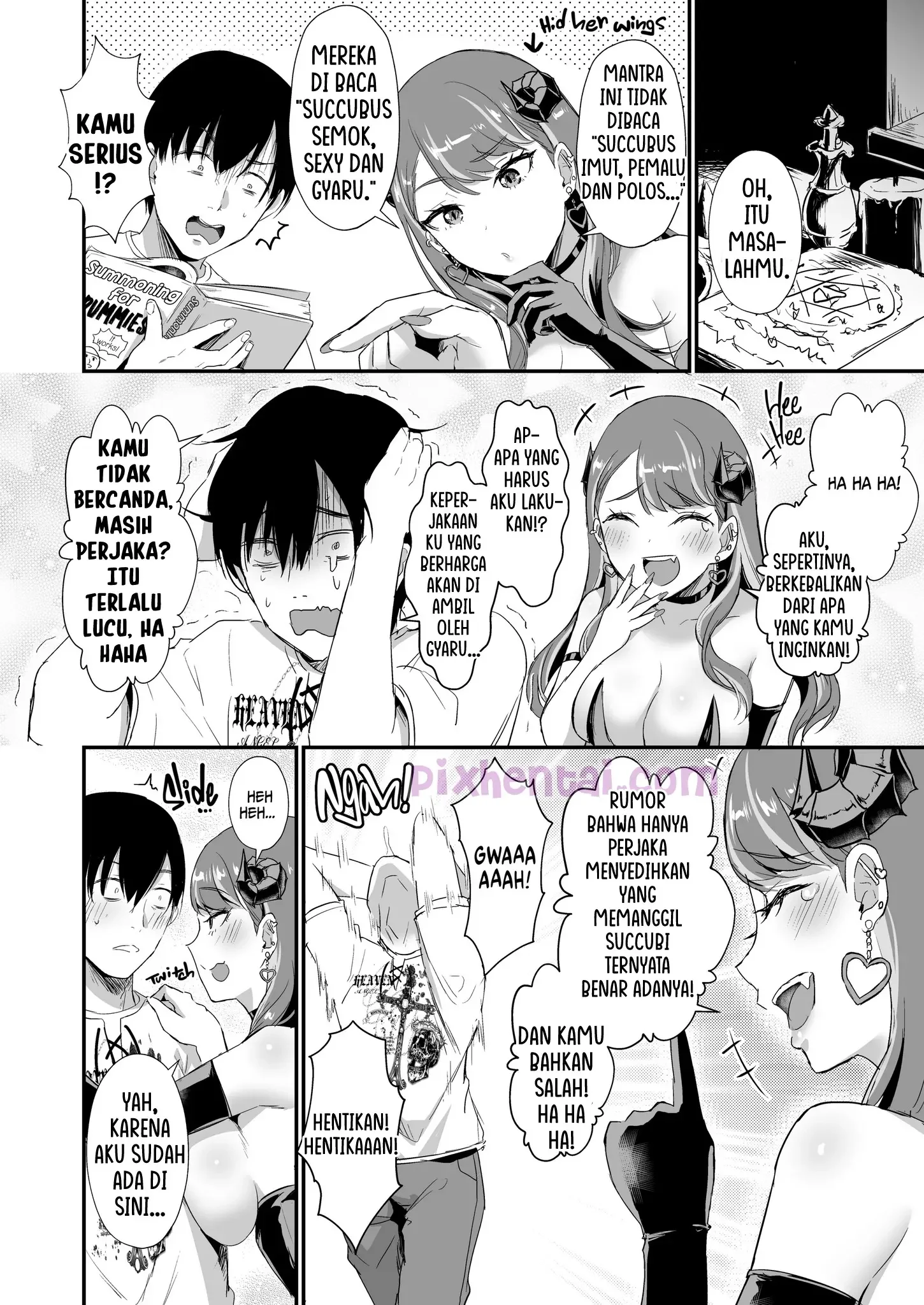 Protecting my Virginity From a Gyaru Succubus - Halaman 54