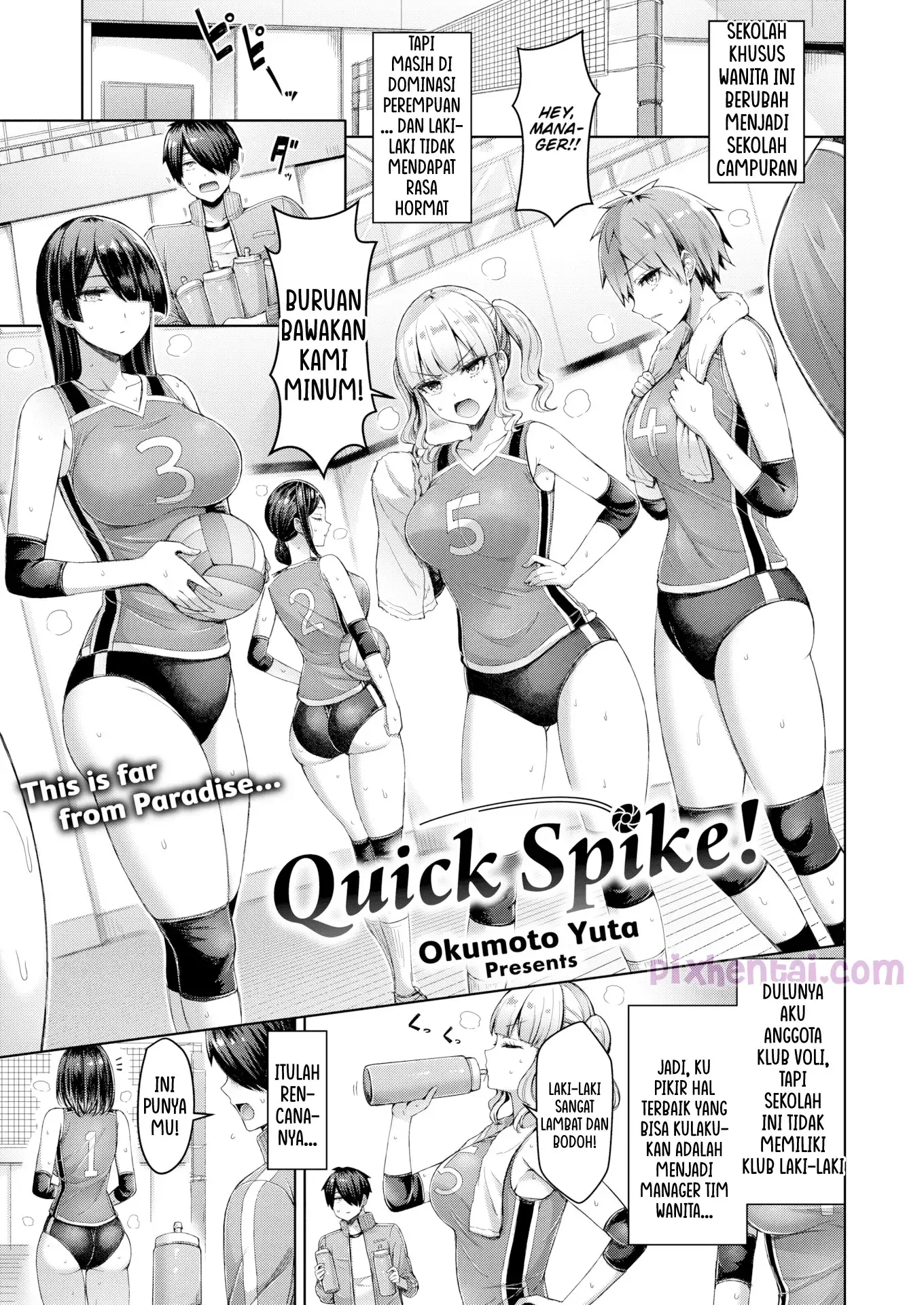 Quick Spike! – This is far from Paradise - Halaman 1