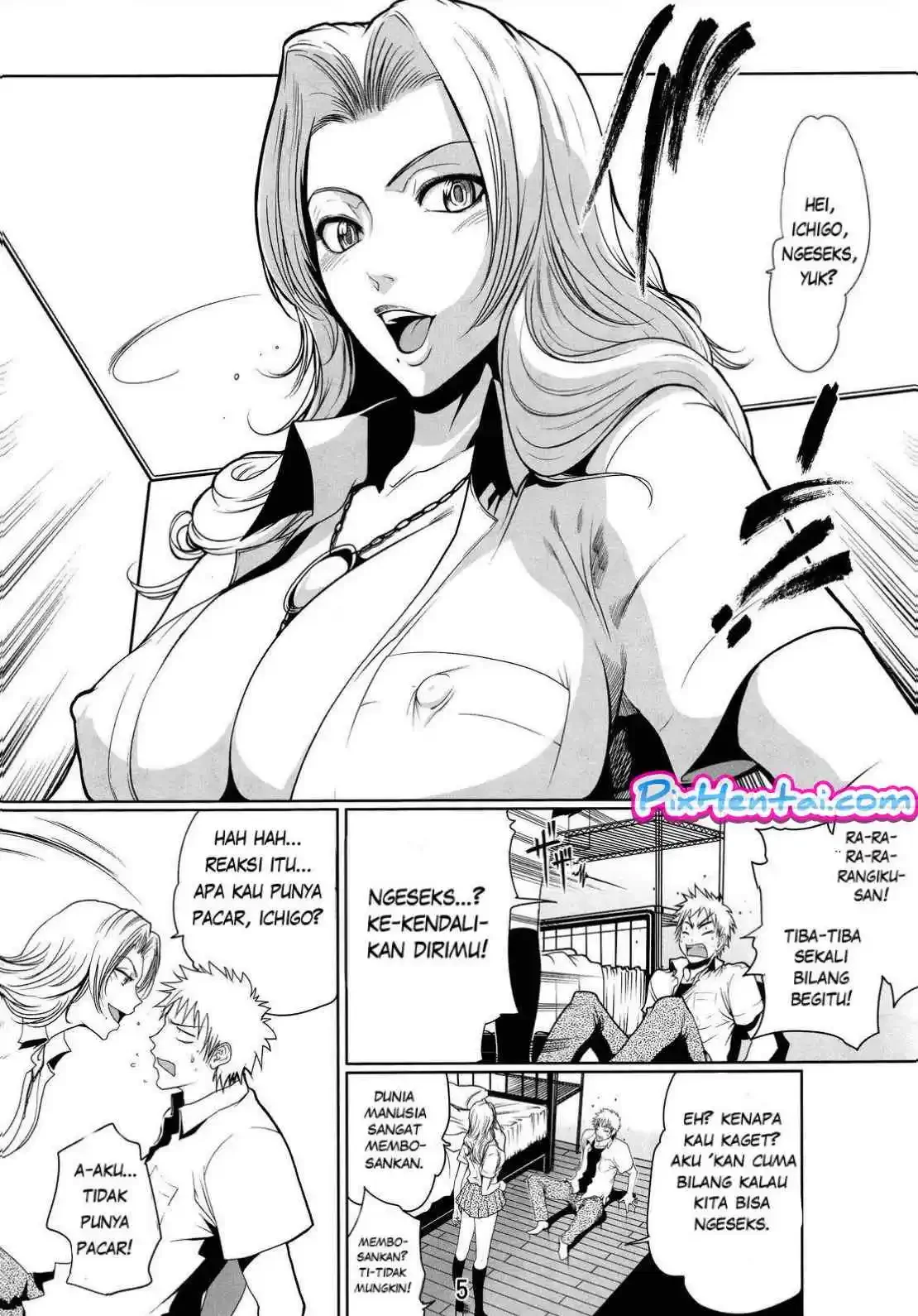 Rangiku dientot 3 Pria - Halaman 3