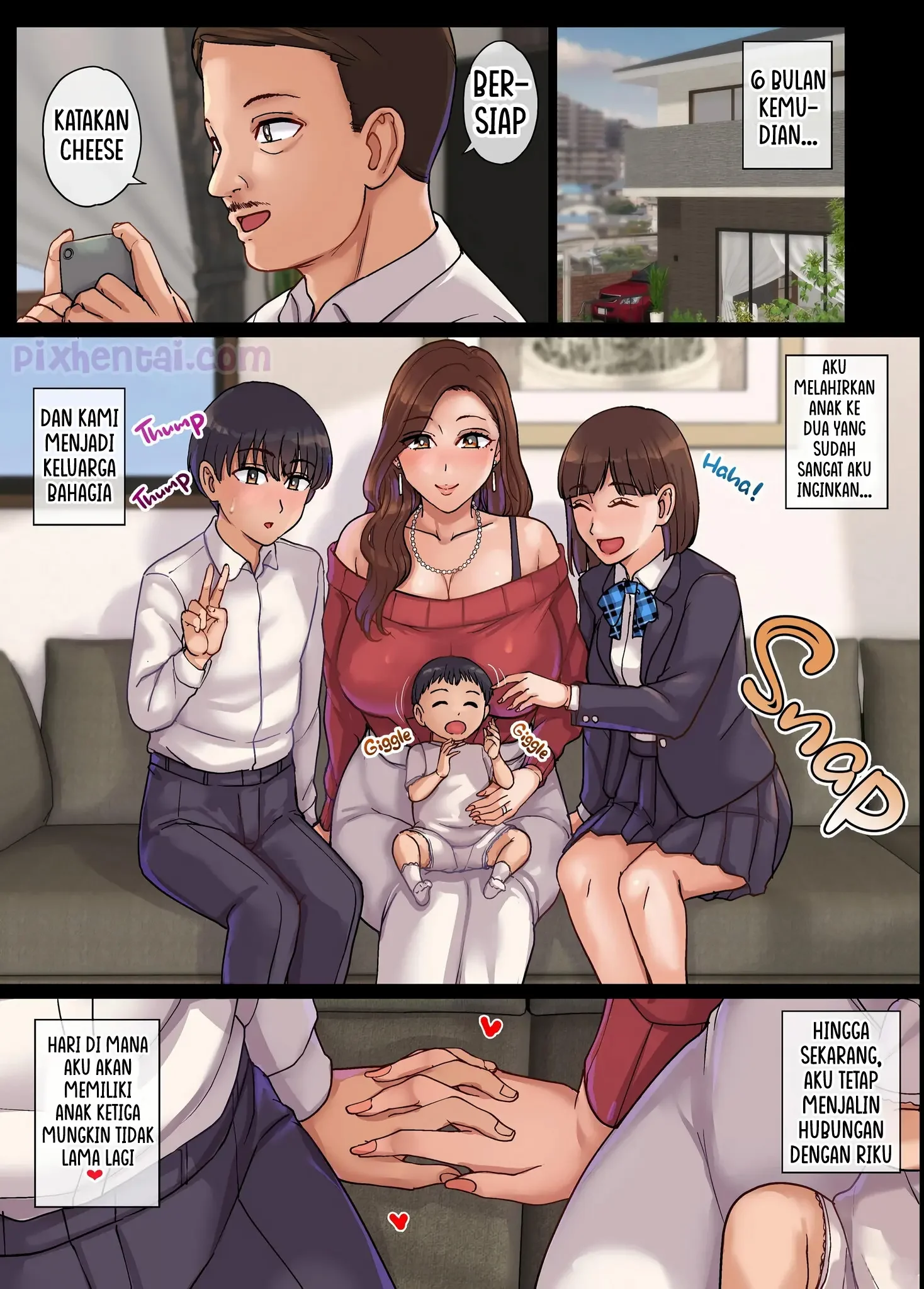 Reiko’s Pregnancy 2 : Mendonorkan Sperma kepada Tante Semok yang Ingin Hamil - Halaman 41