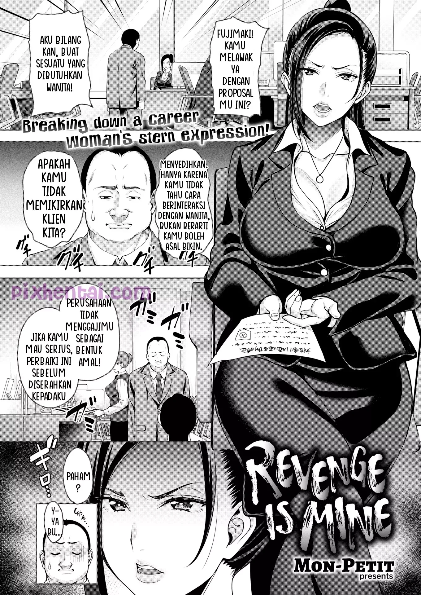 Revenge is Mine : Meniduri Boss Sexy sebagai Pelampiasan Dendam - Halaman 1