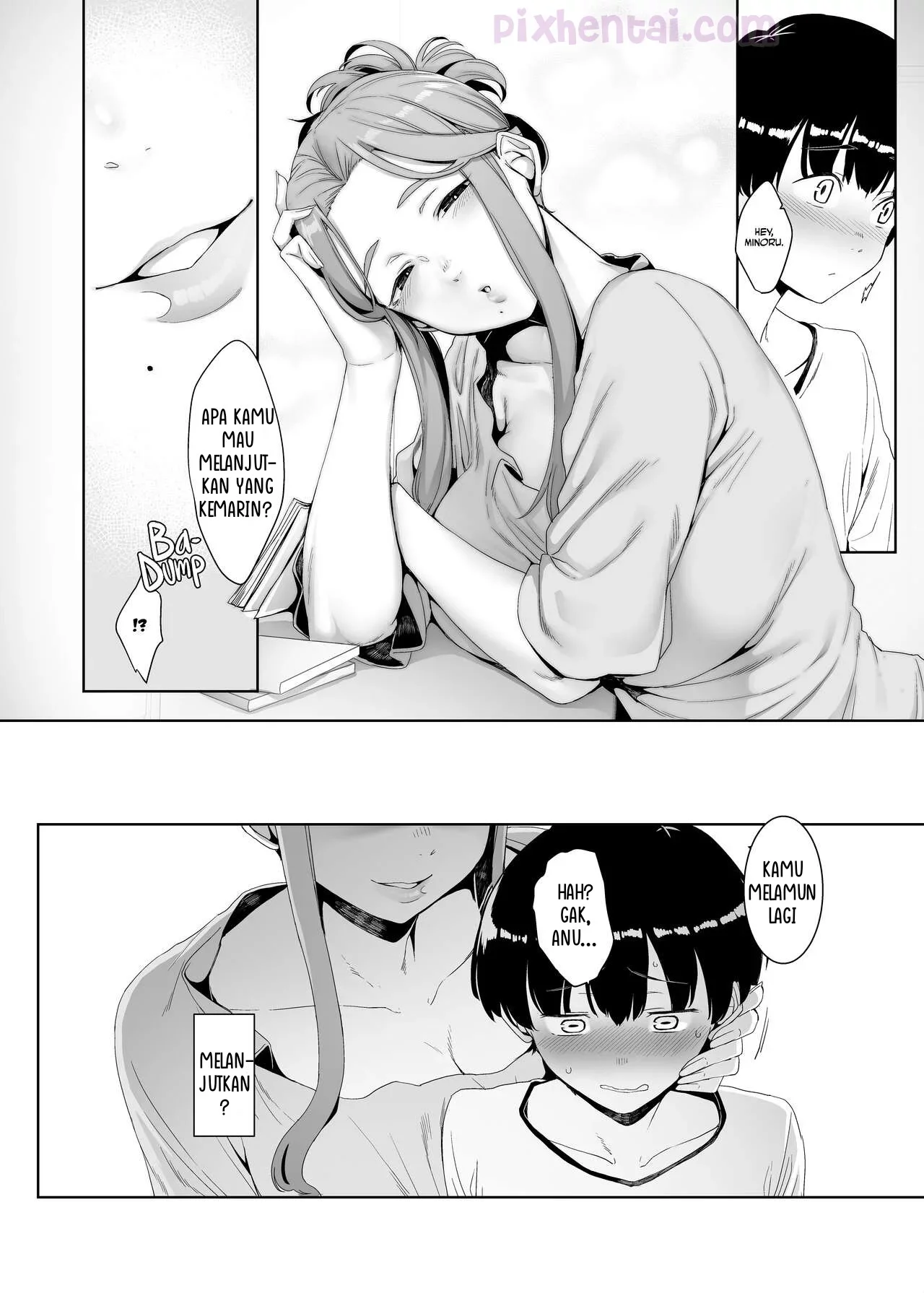 Rinraku no Susume : Giat Belajar karena Pengajar Oppainya Besar - Halaman 18