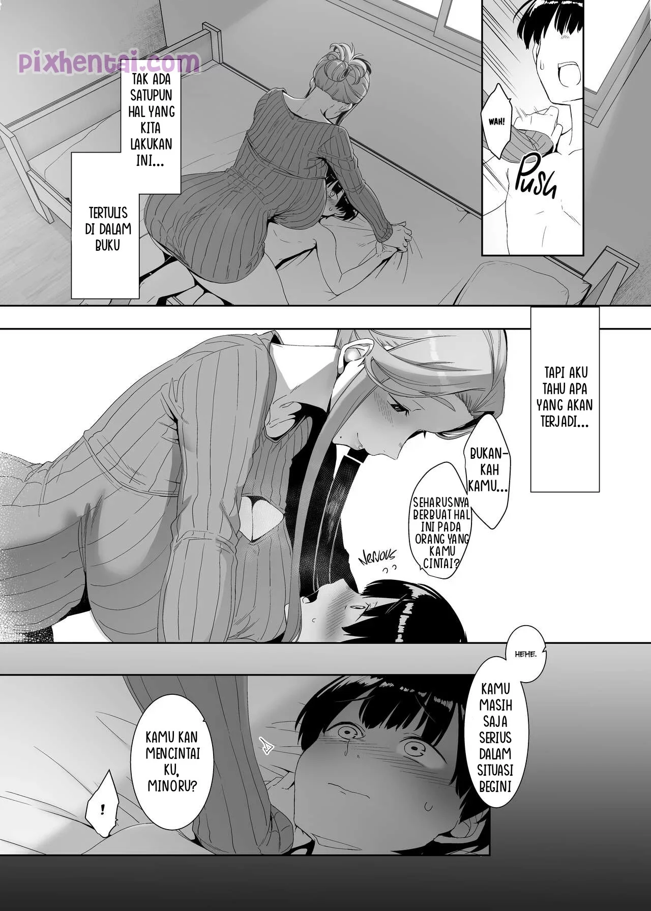 Rinraku no Susume : Giat Belajar karena Pengajar Oppainya Besar - Halaman 28