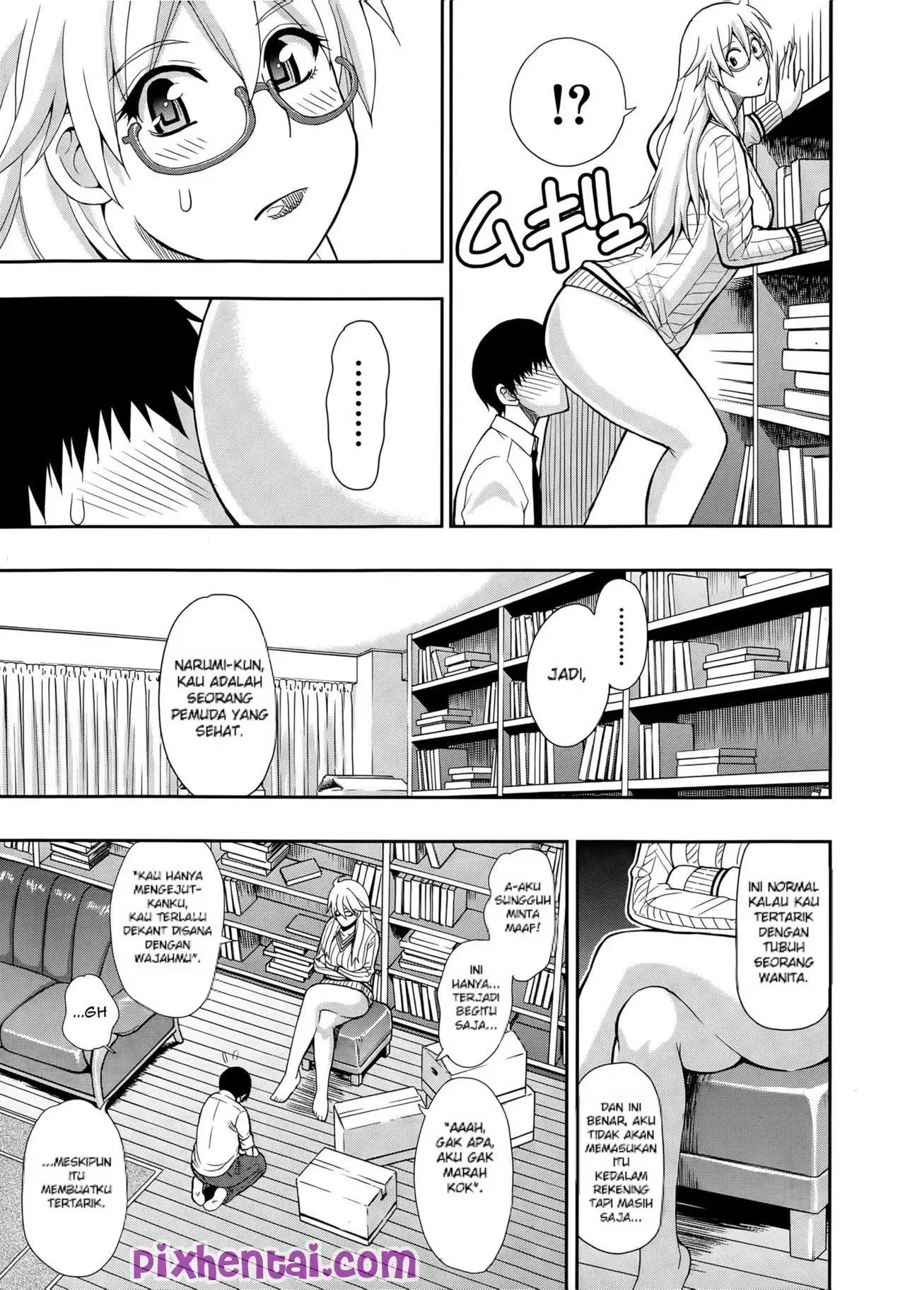 Sange Melihat Tante Nungging - Halaman 7