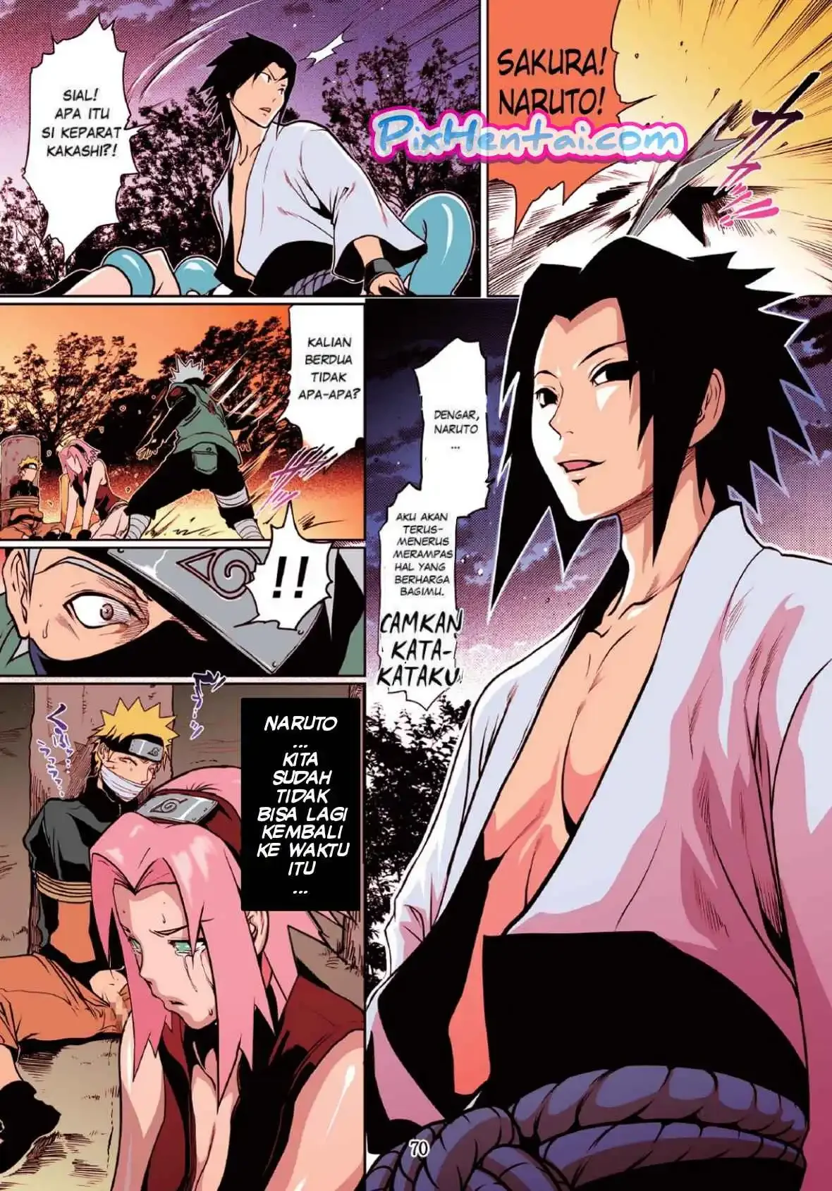 Sasuke Paksa Sakura untuk Ngentot - Halaman 17