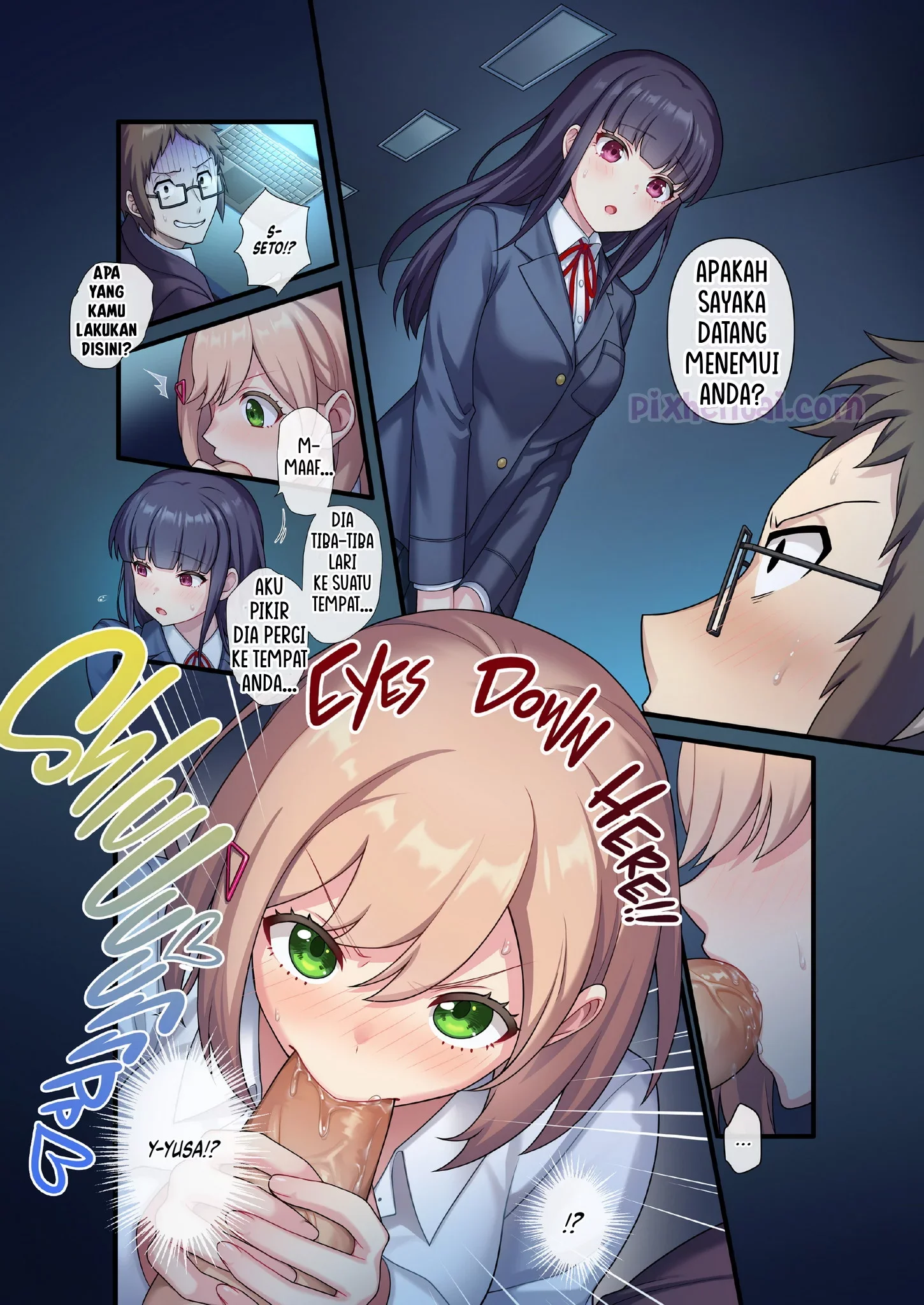 Seduced by My Busty Student - Halaman 18