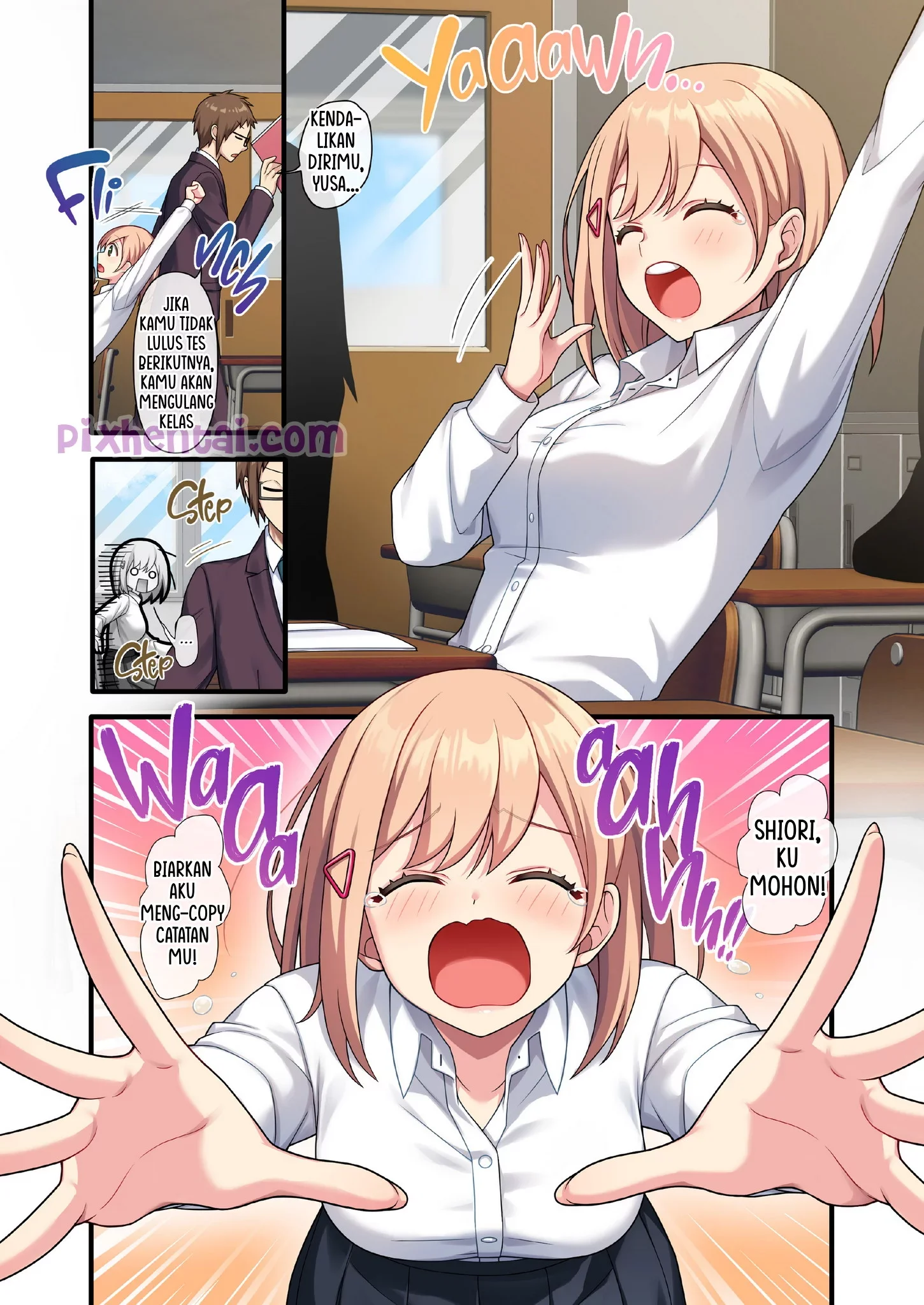 Seduced by My Busty Student - Halaman 4