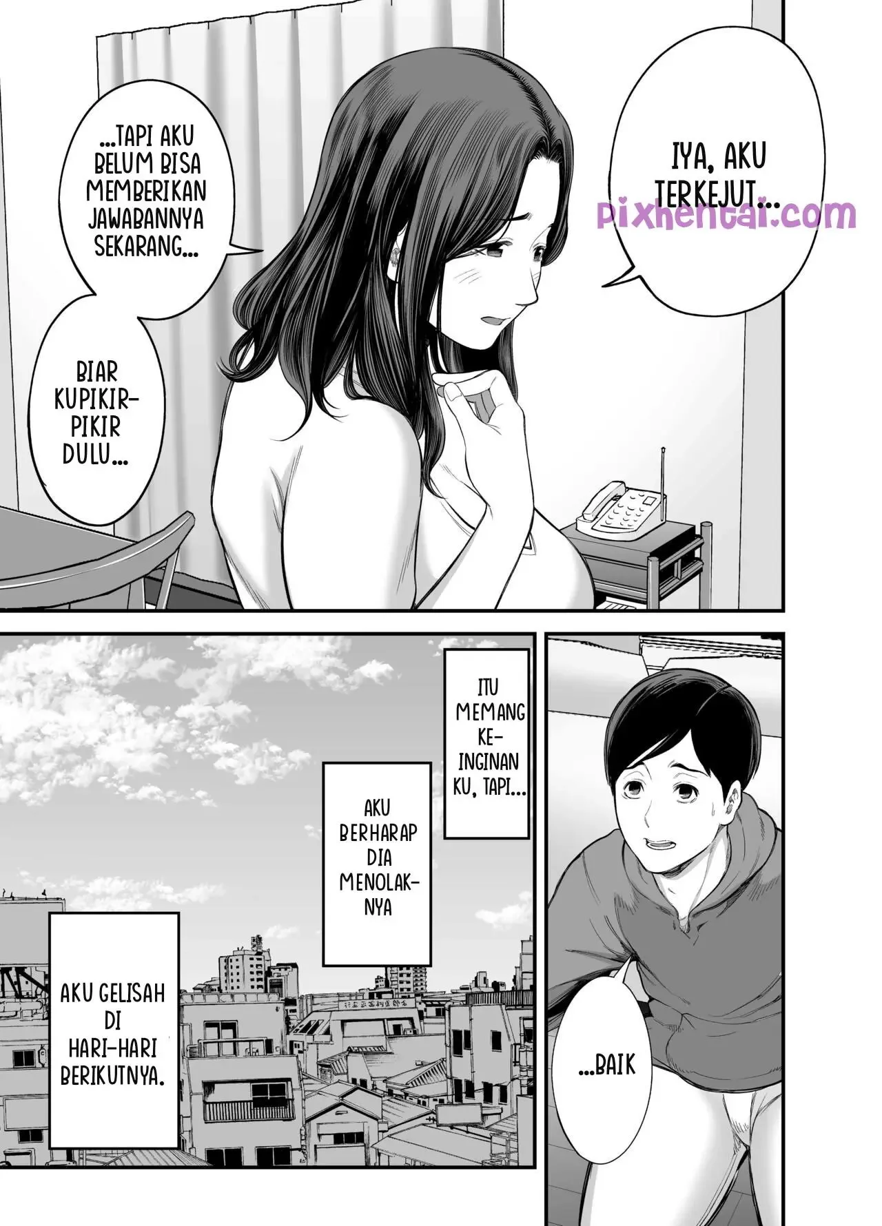 Seisozuma Netorase : Kupinjamkan Istriku untuk Dipakai Pria Lain - Halaman 15