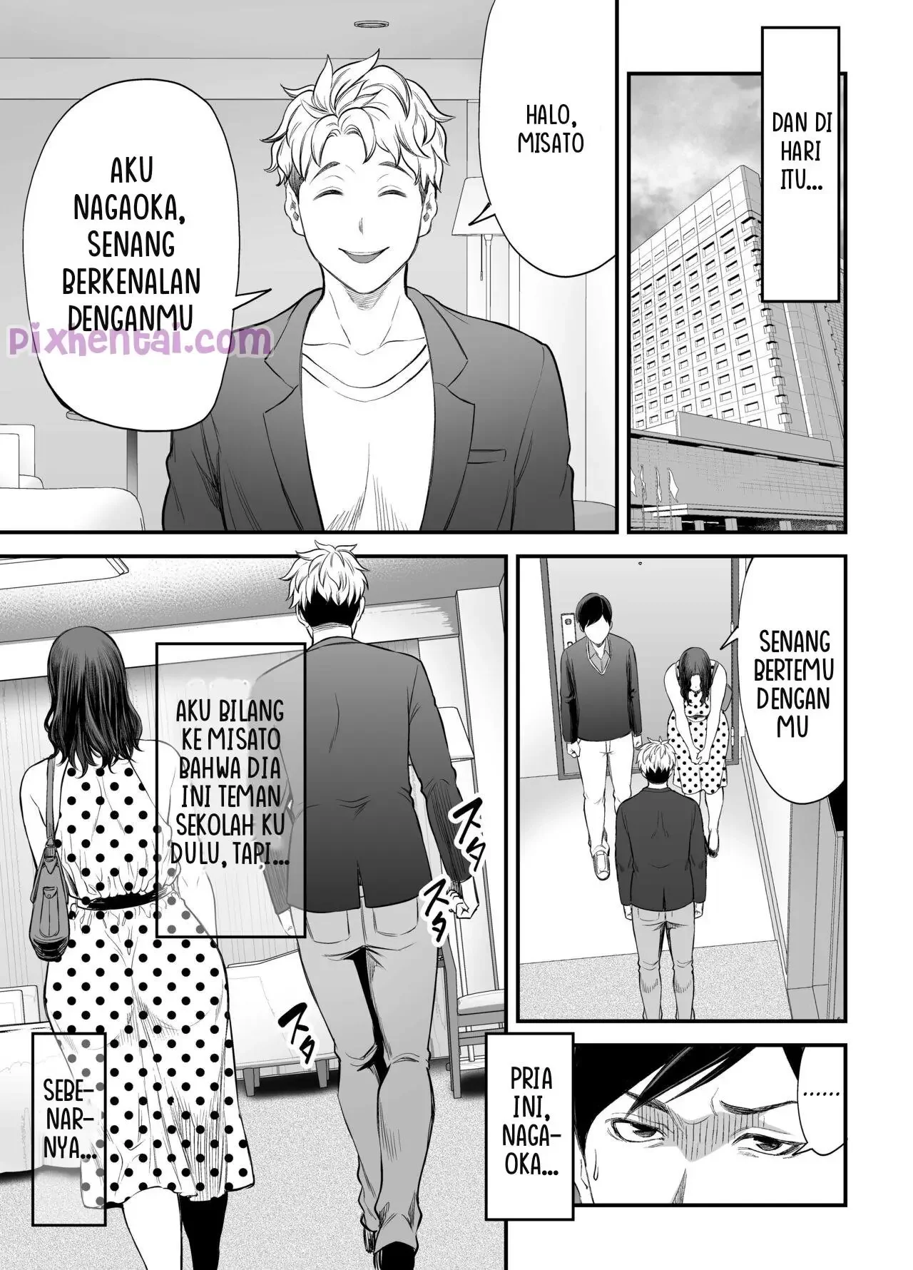 Seisozuma Netorase : Kupinjamkan Istriku untuk Dipakai Pria Lain - Halaman 17