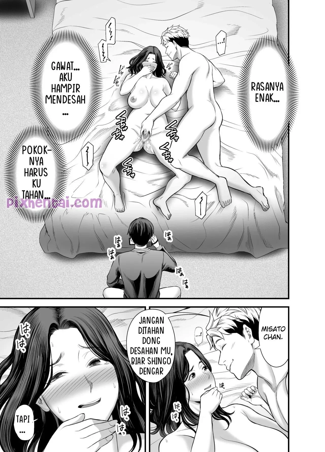 Seisozuma Netorase : Kupinjamkan Istriku untuk Dipakai Pria Lain - Halaman 27