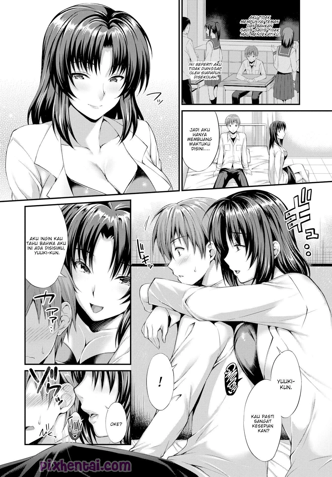 Sensei & I : Bolos di Ruang UKS malah diajak Ngesex Bu Guru - Halaman 2