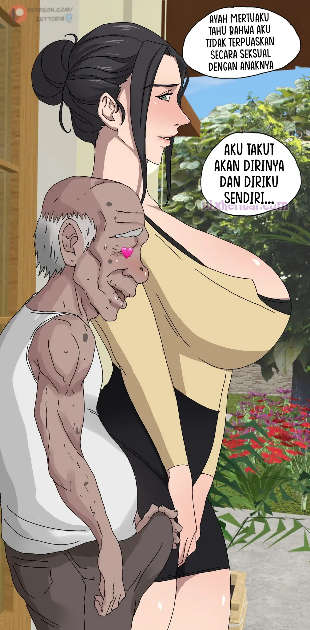 Sinful Lust Chapter 1 : Menantu Tobrut Bikin Ayah Mertua Kepincut - Halaman 37