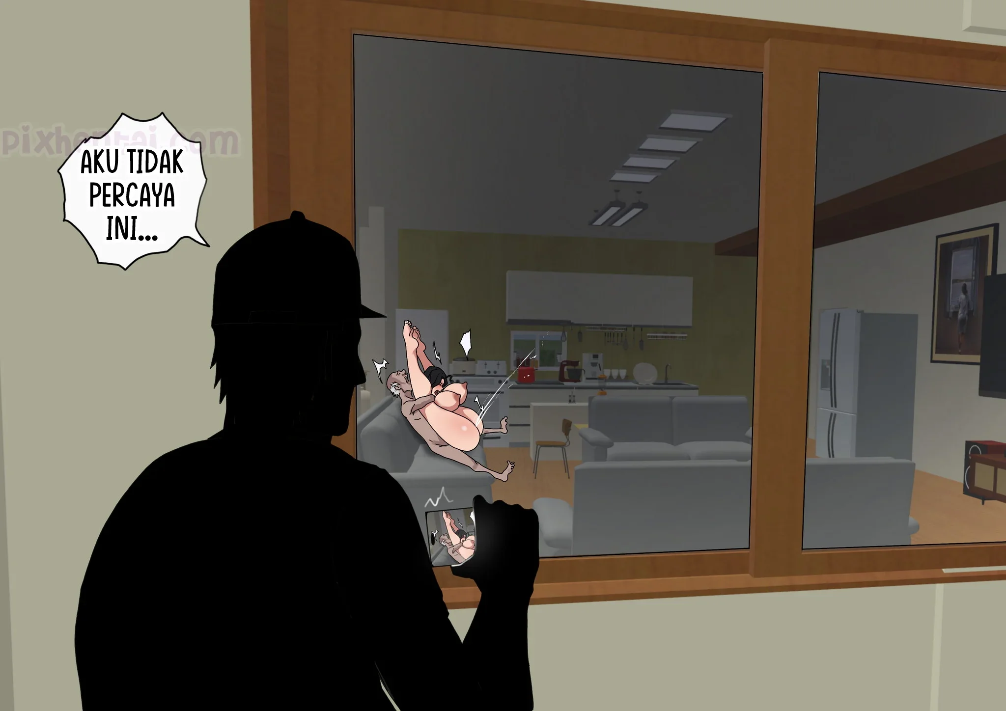 Sinful Lust Chapter 2 part 2 : Mertua Keriput Ketagihan Menantu Tobrut - Halaman 52