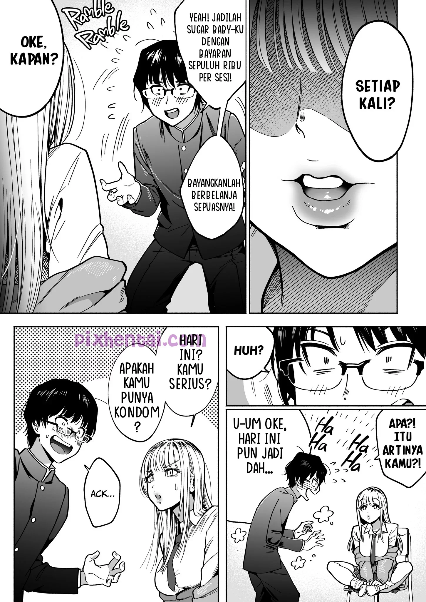 Siswi Cantik Menjadi Sugar Baby-ku - Halaman 8