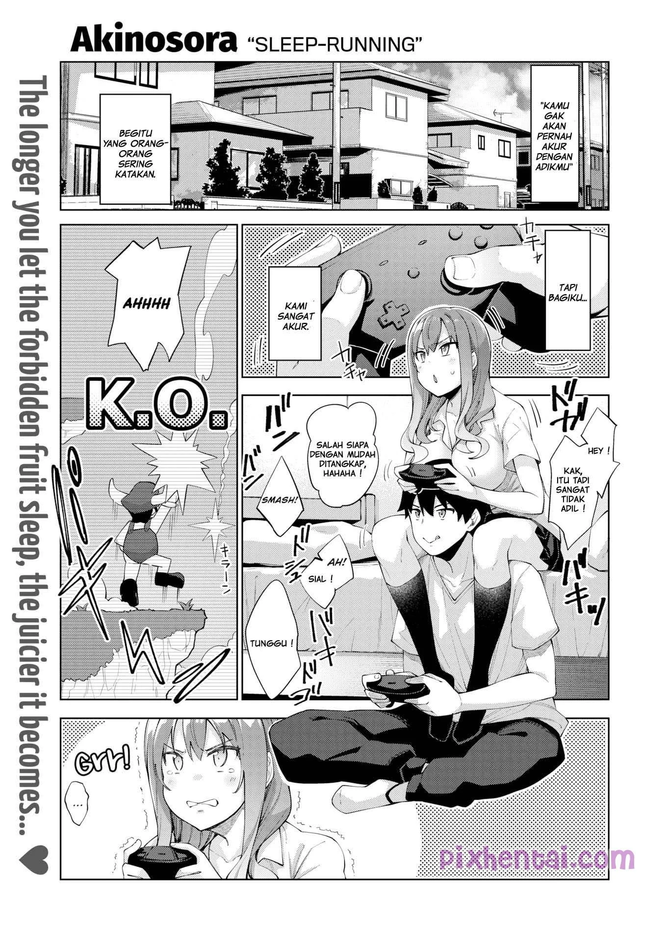 Sleep Running : Setiap kali Adik Tidur Ku Nikmati Tubuhnya - Halaman 1
