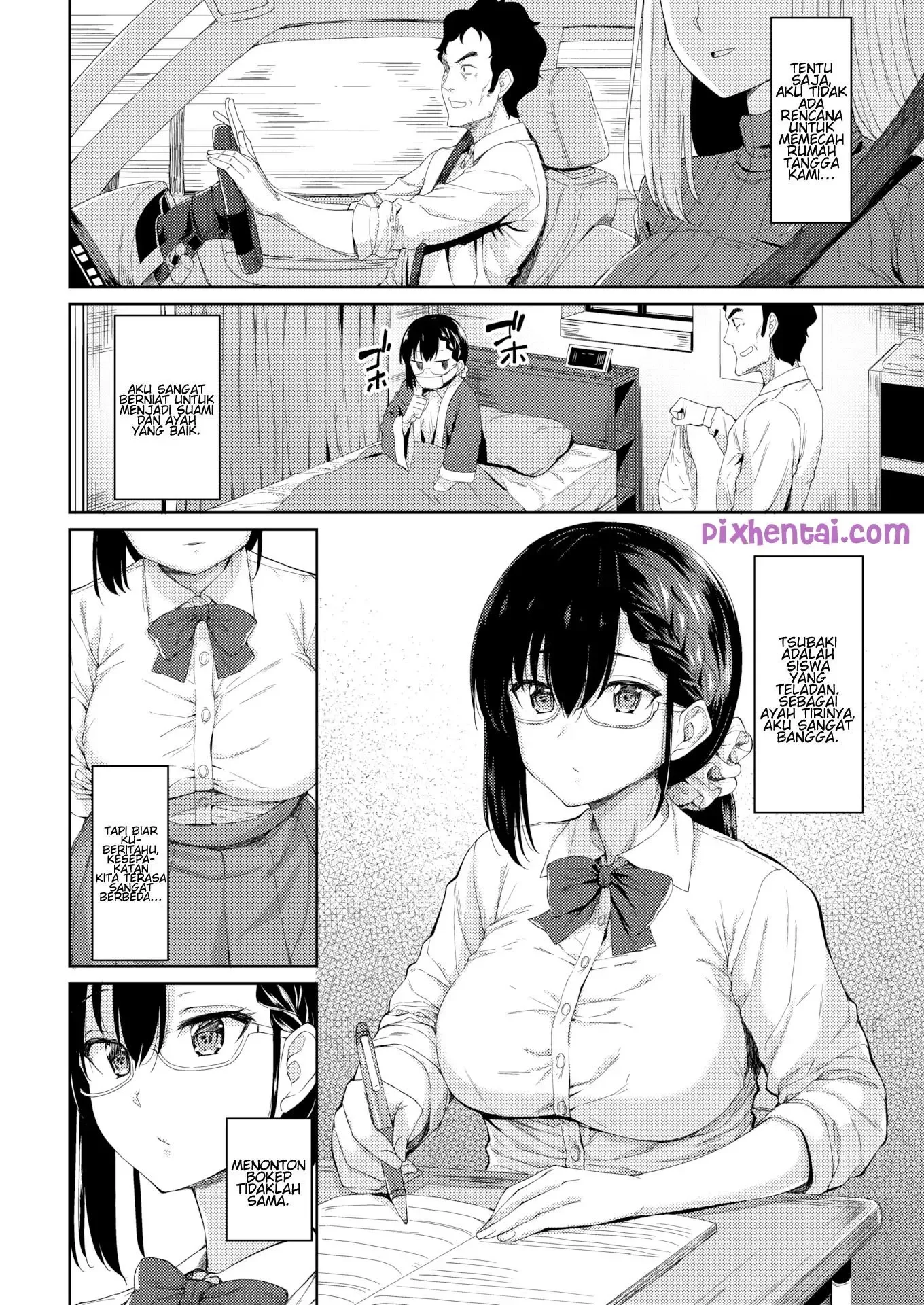 Stepdaughter Wolf : Seorang Ayah Ngesex Putri Tirinya - Halaman 2