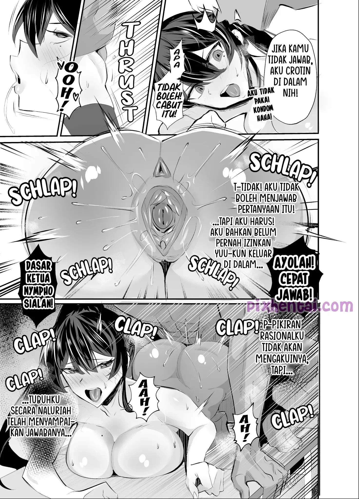 Submission – the president of the public morals committee is blackmailed and forced to cheat - Halaman 34